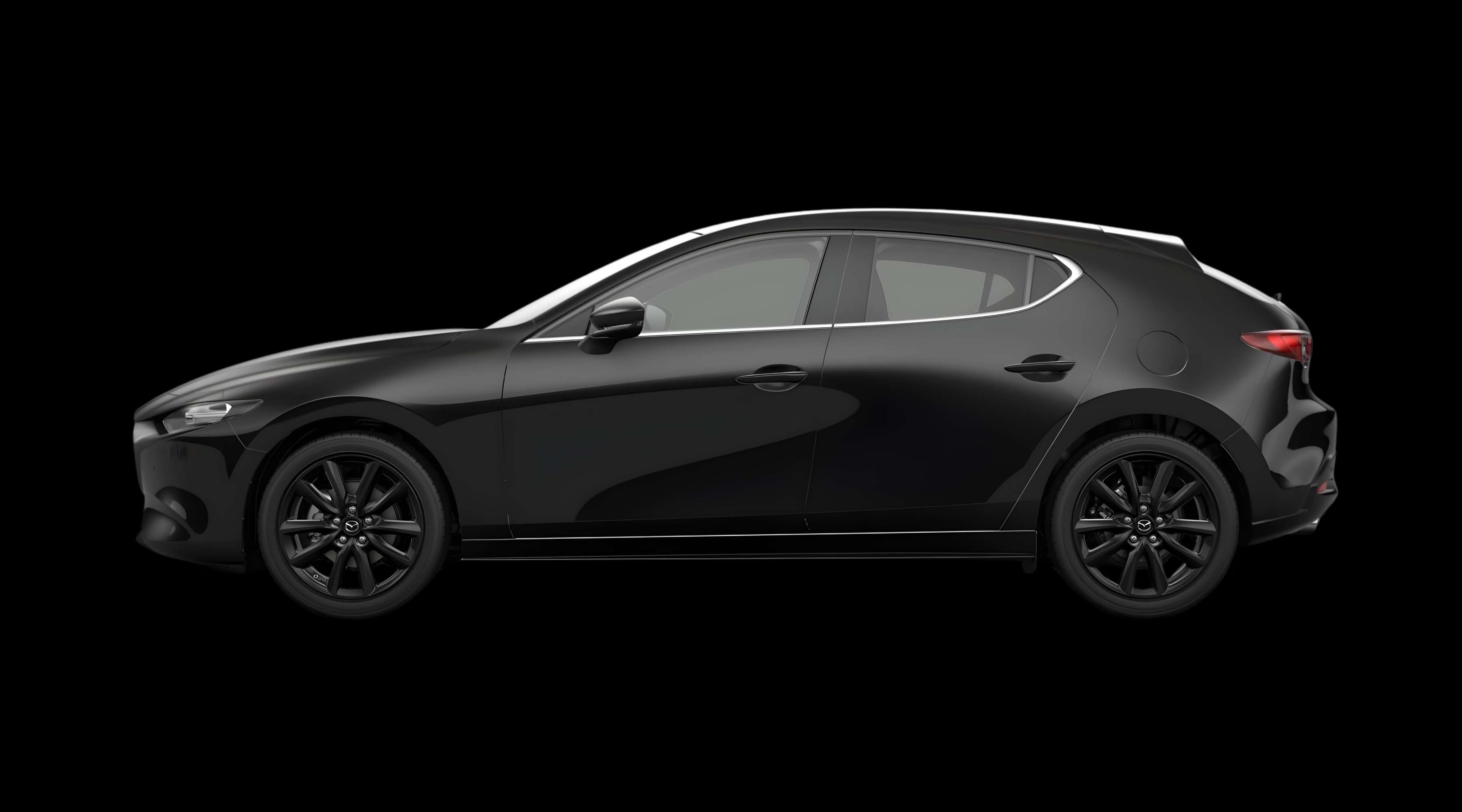 Seitenansicht eines Mazda Mazda3