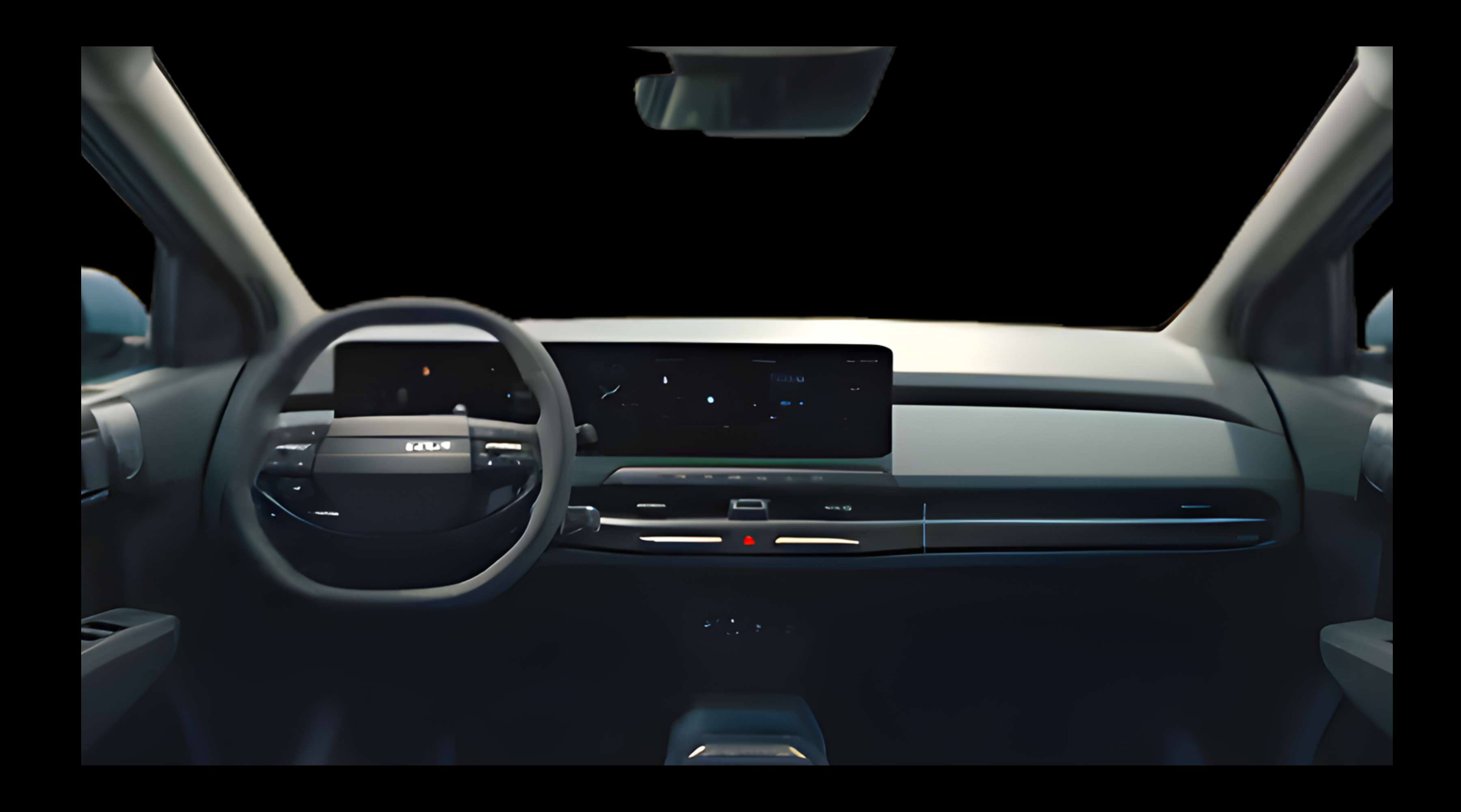 Armaturenbrett eines Kia EV3