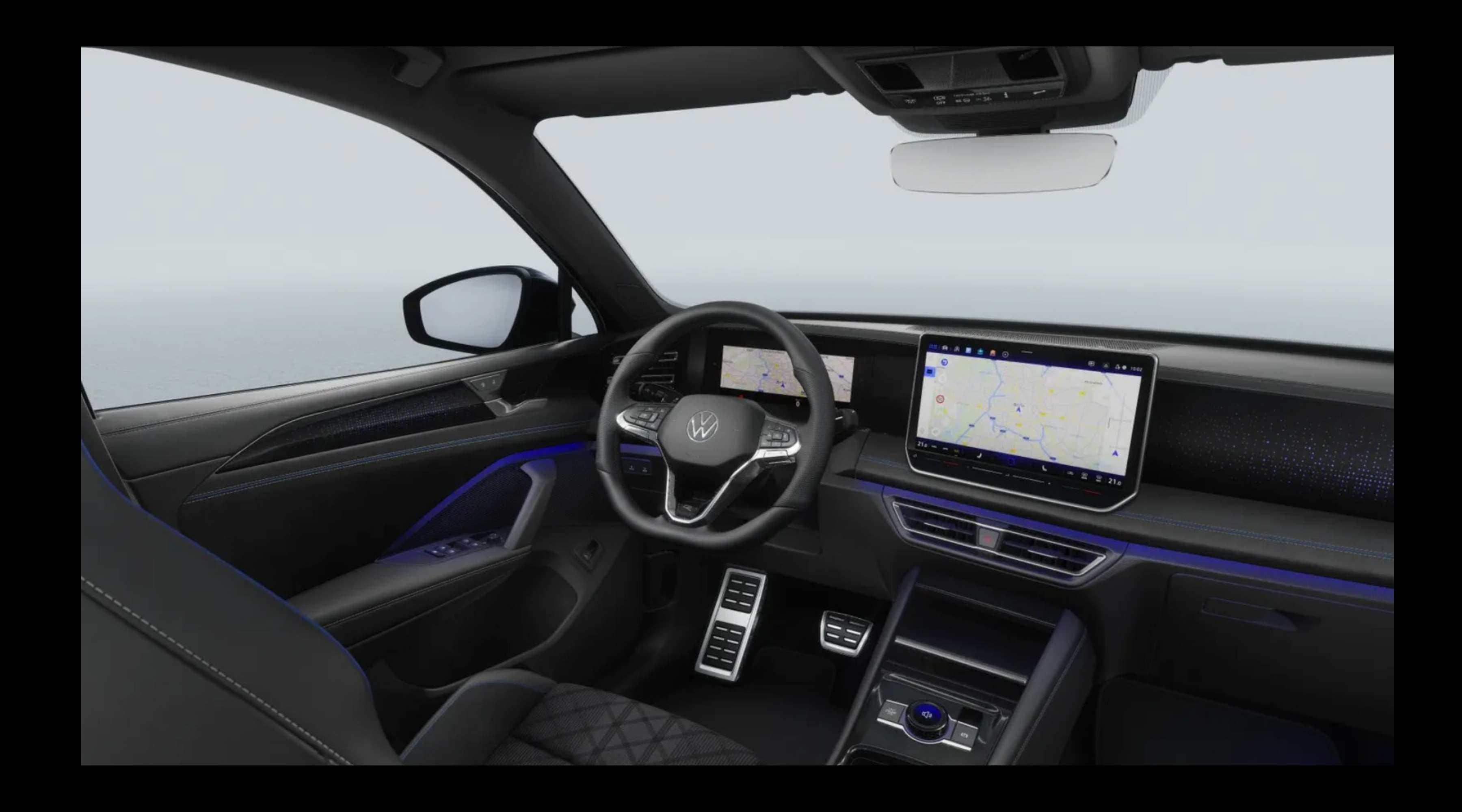 Armaturenbrett eines Volkswagen Tiguan