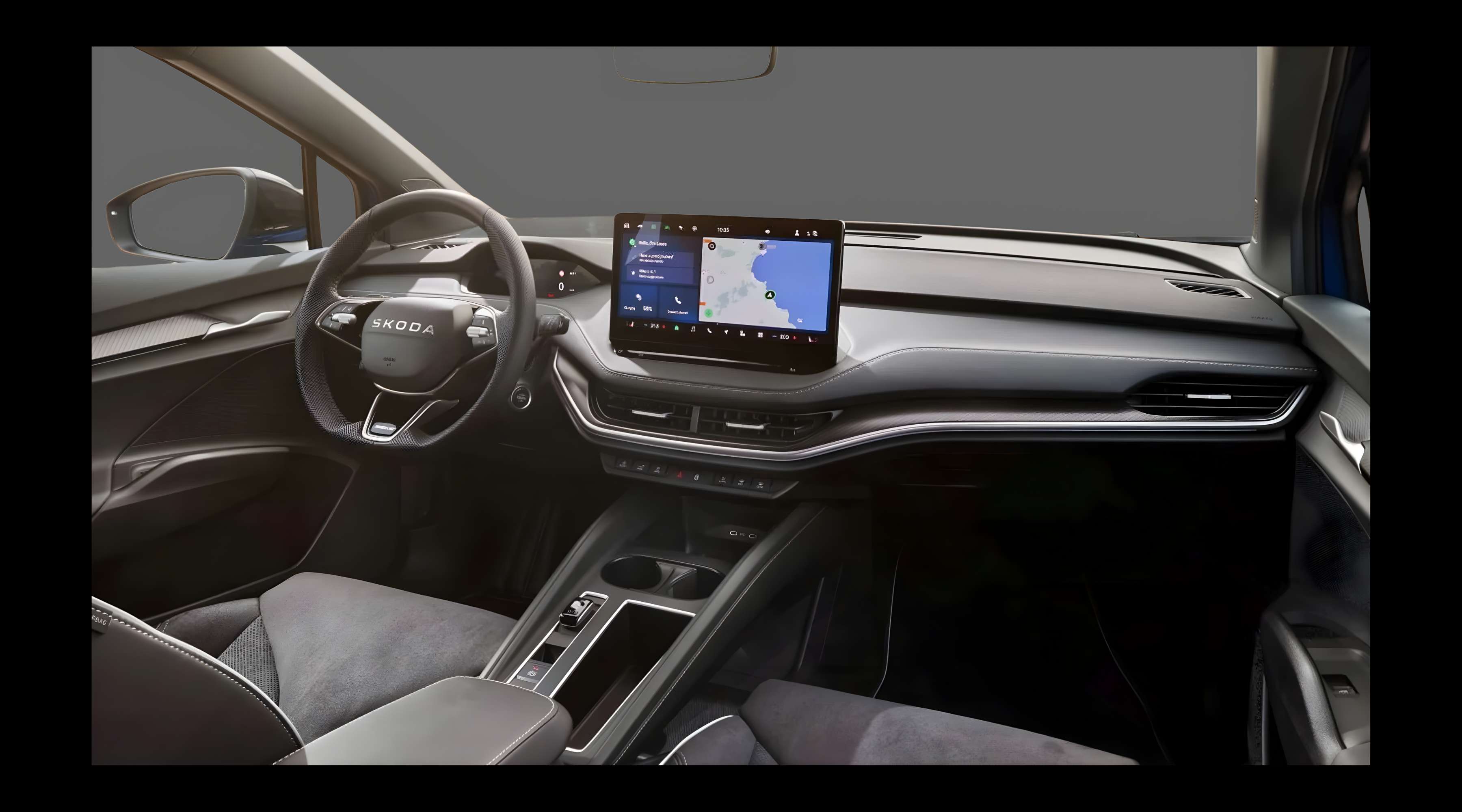 Armaturenbrett eines Skoda ELROQ