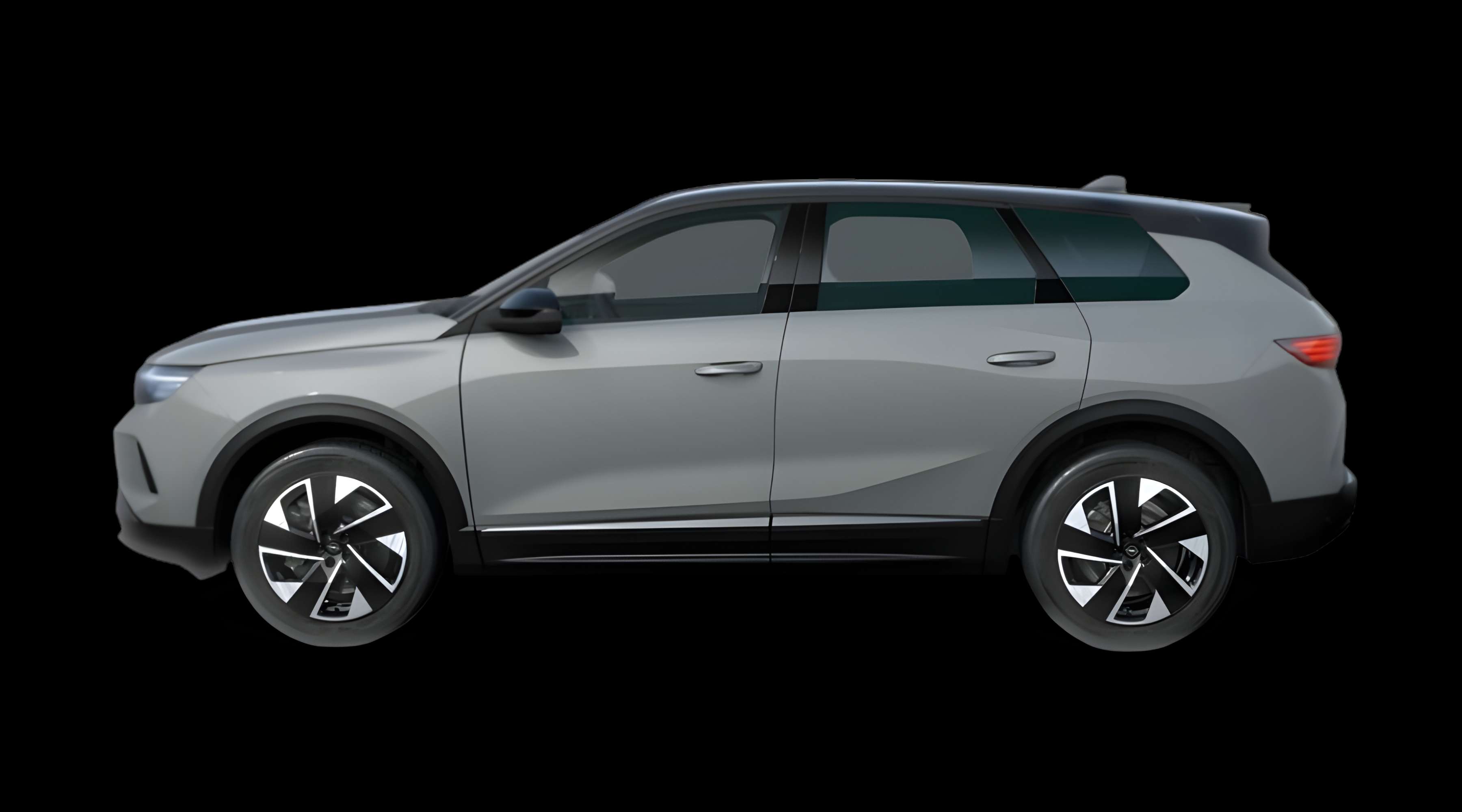 Seitenansicht eines Opel Grandland