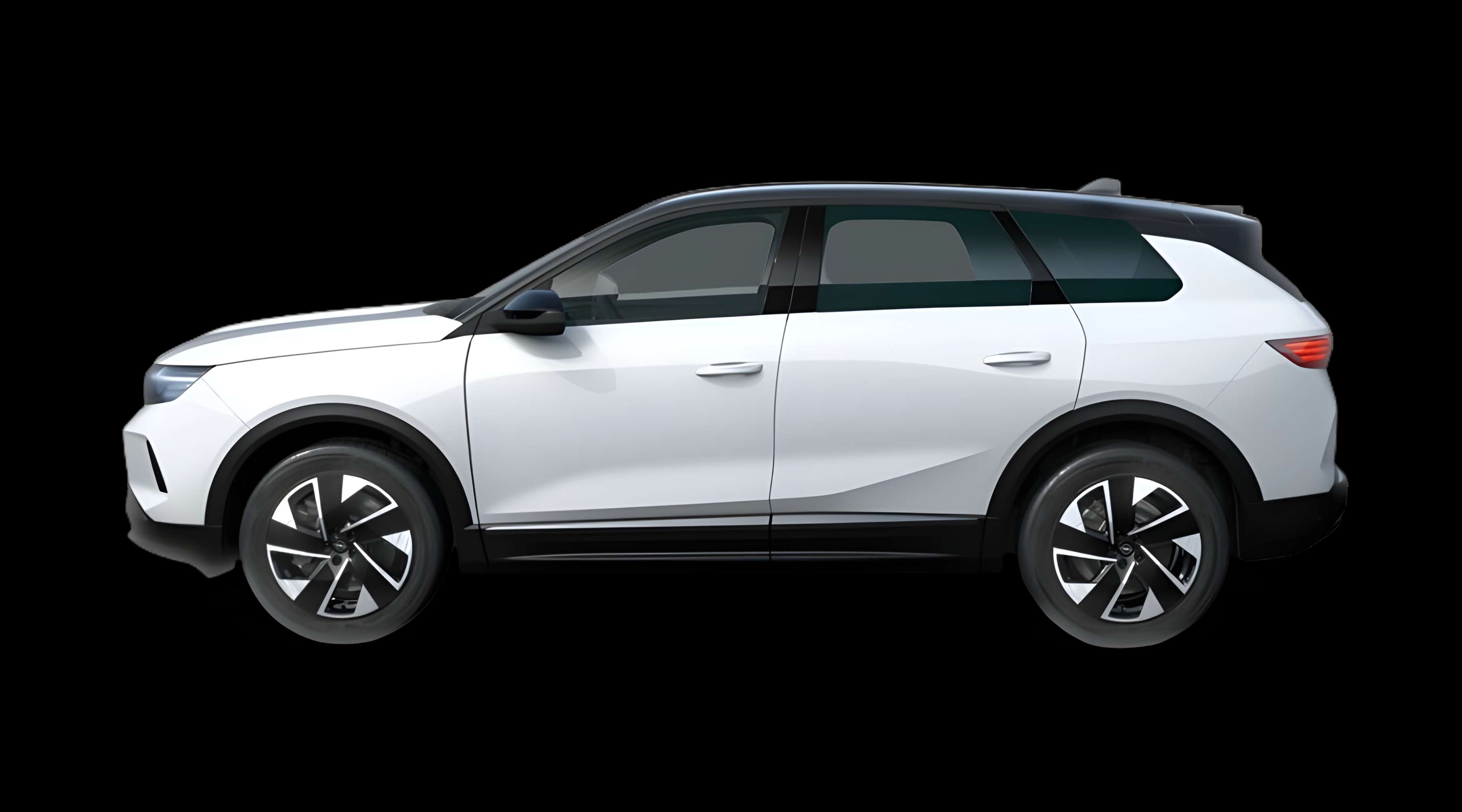 Seitenansicht eines Opel Grandland