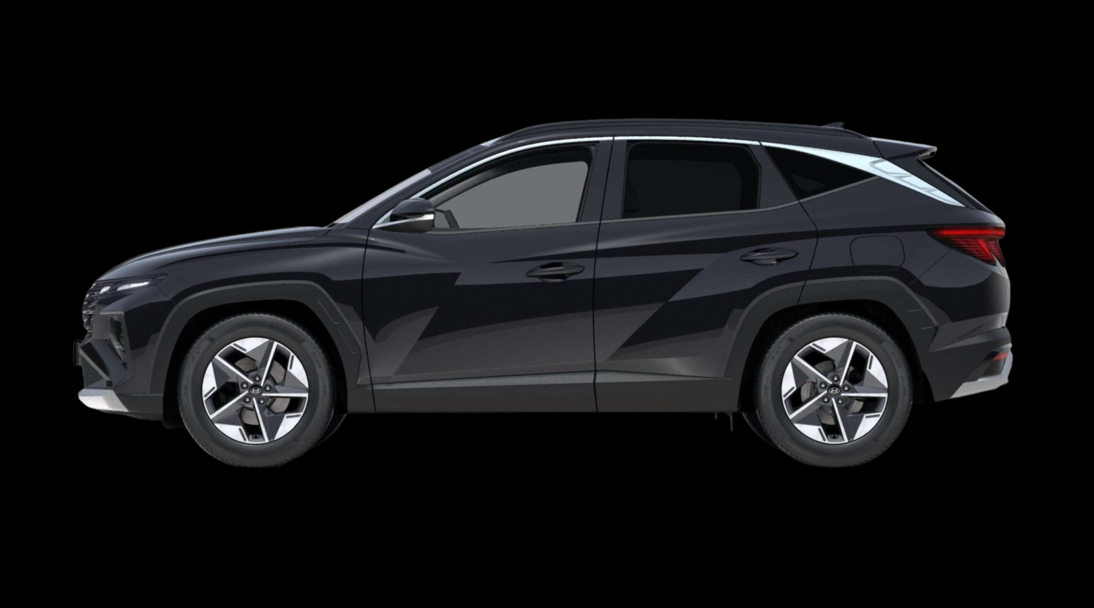 Seitenansicht eines Hyundai Tucson