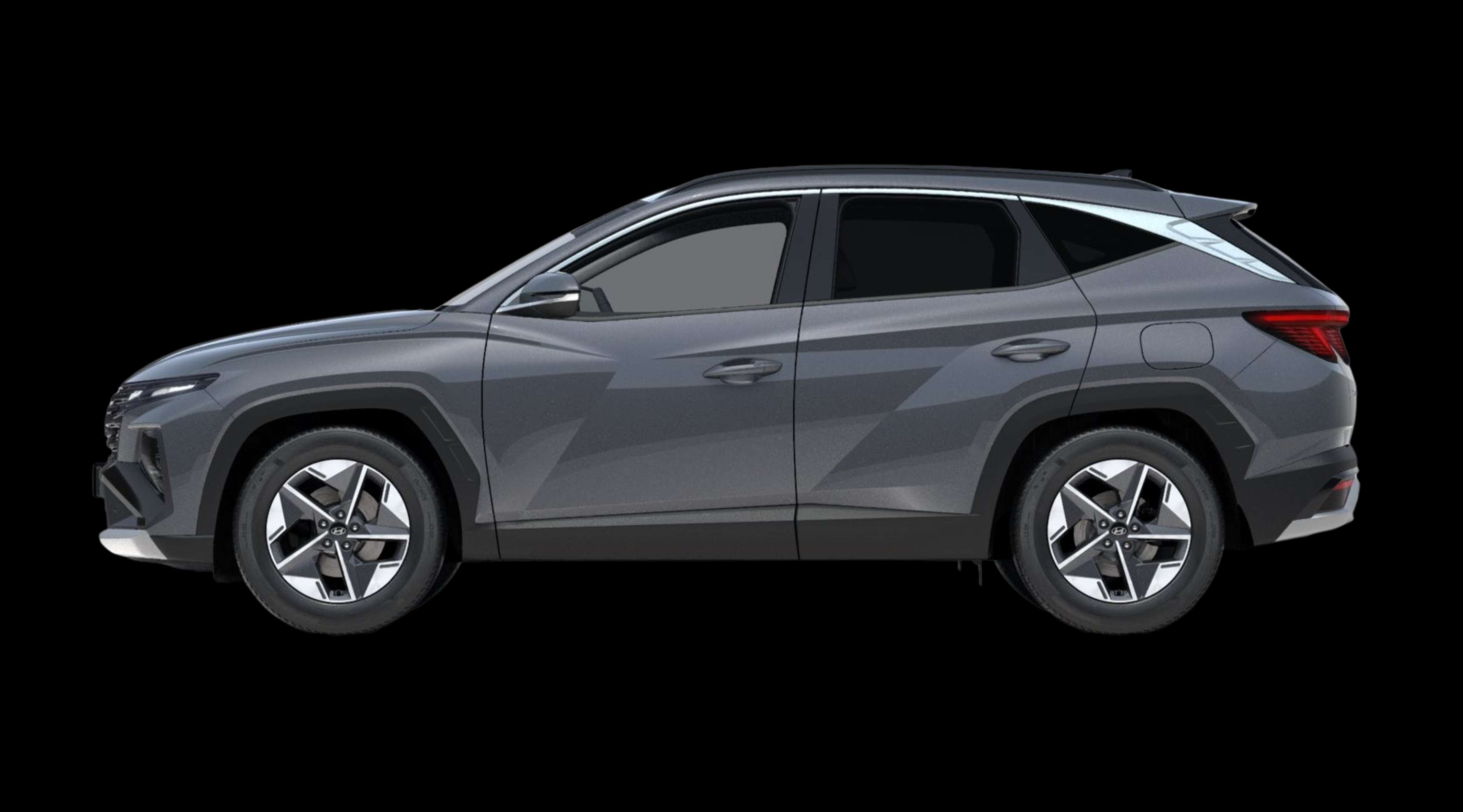 Seitenansicht eines Hyundai Tucson