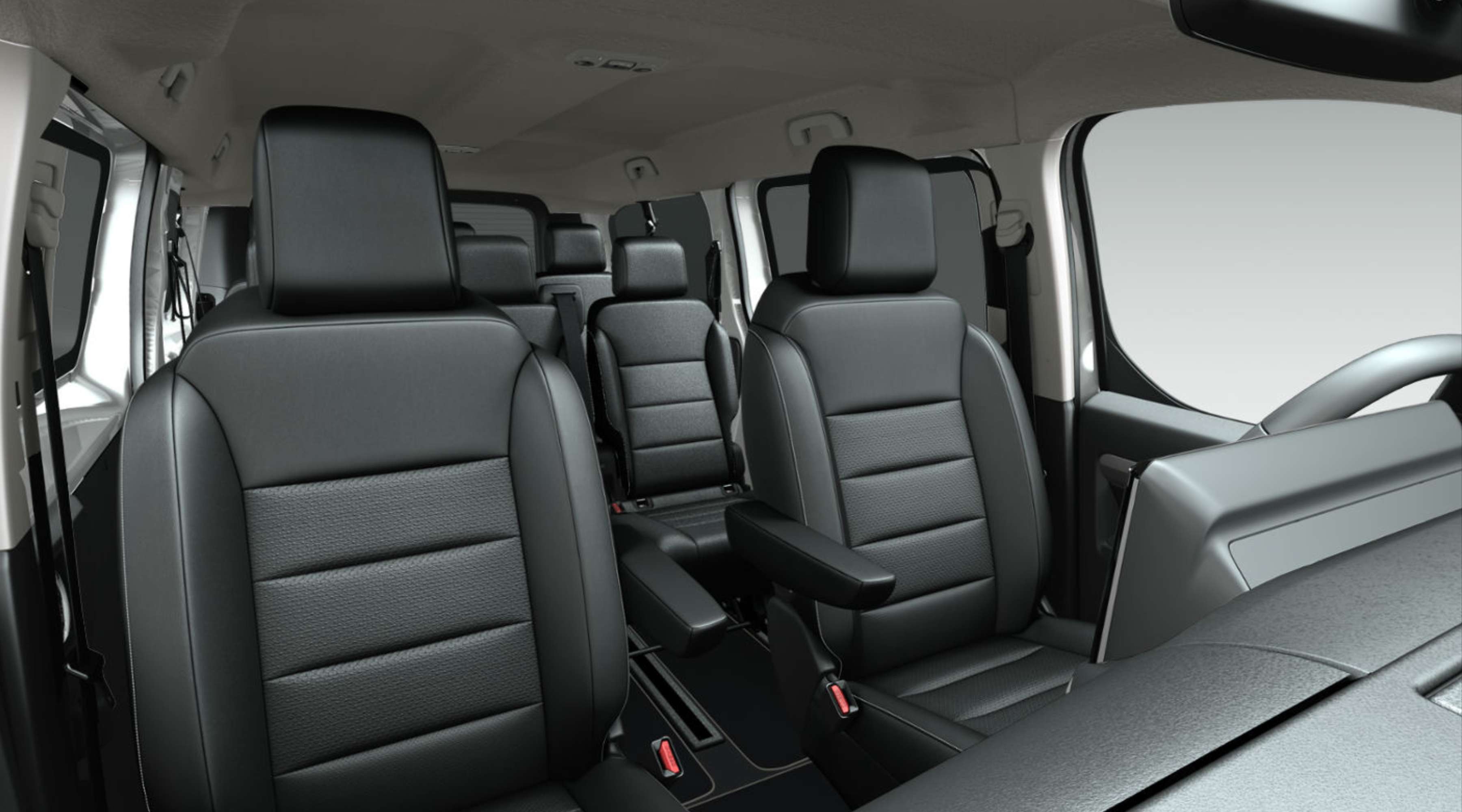 Vordersitze eines Opel Zafira