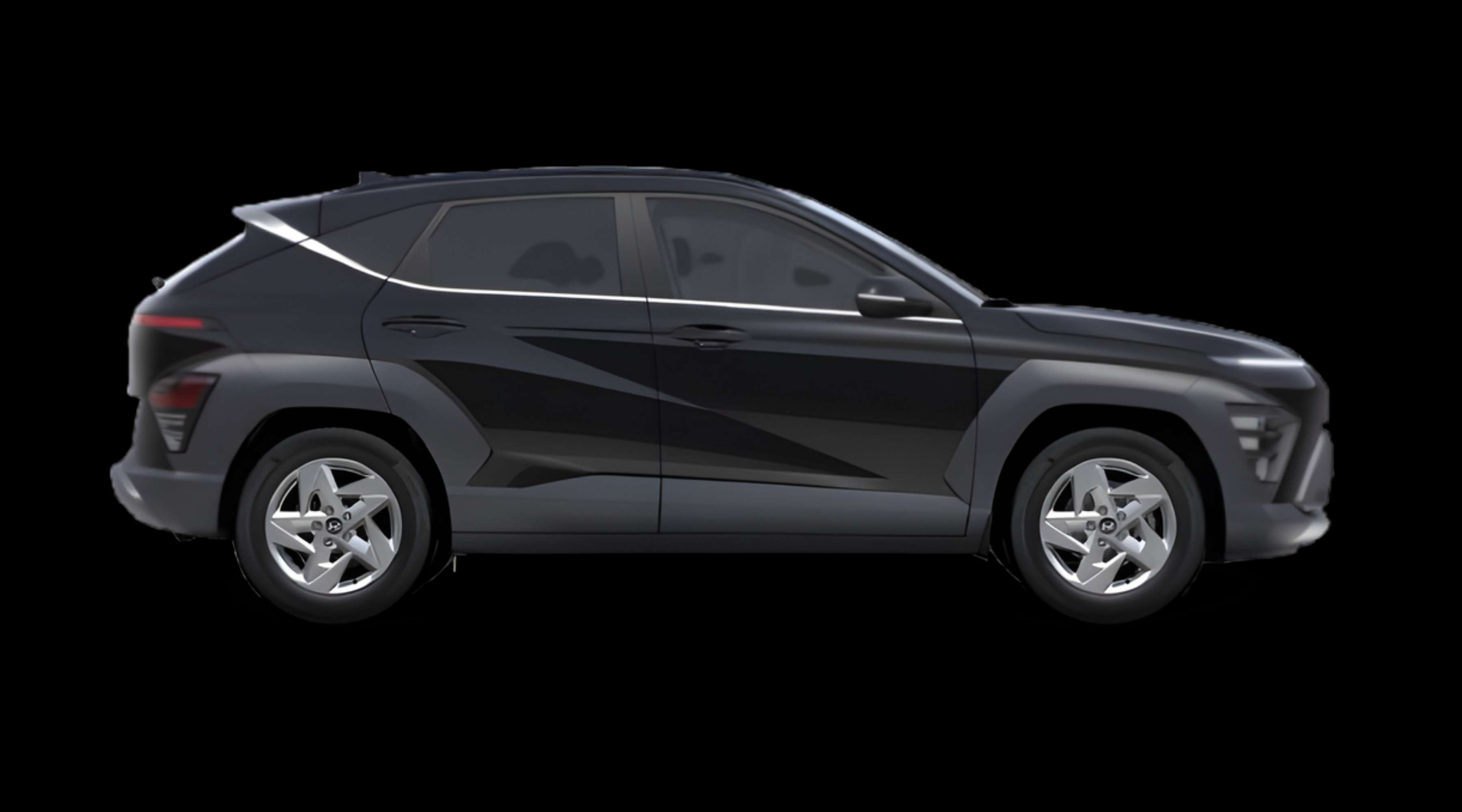 Seitenansicht eines Hyundai Kona