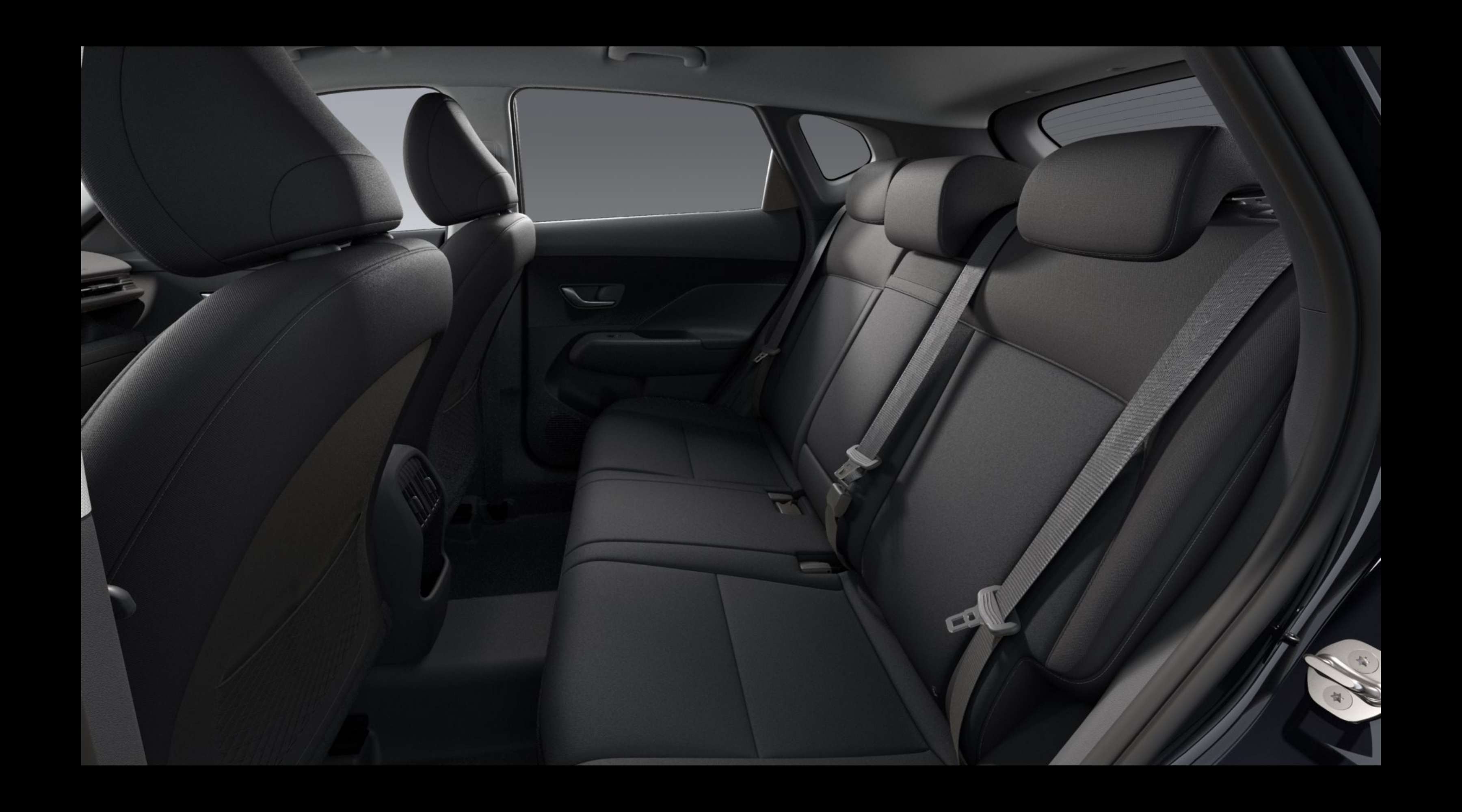 Rücksitzbank eines Hyundai Kona