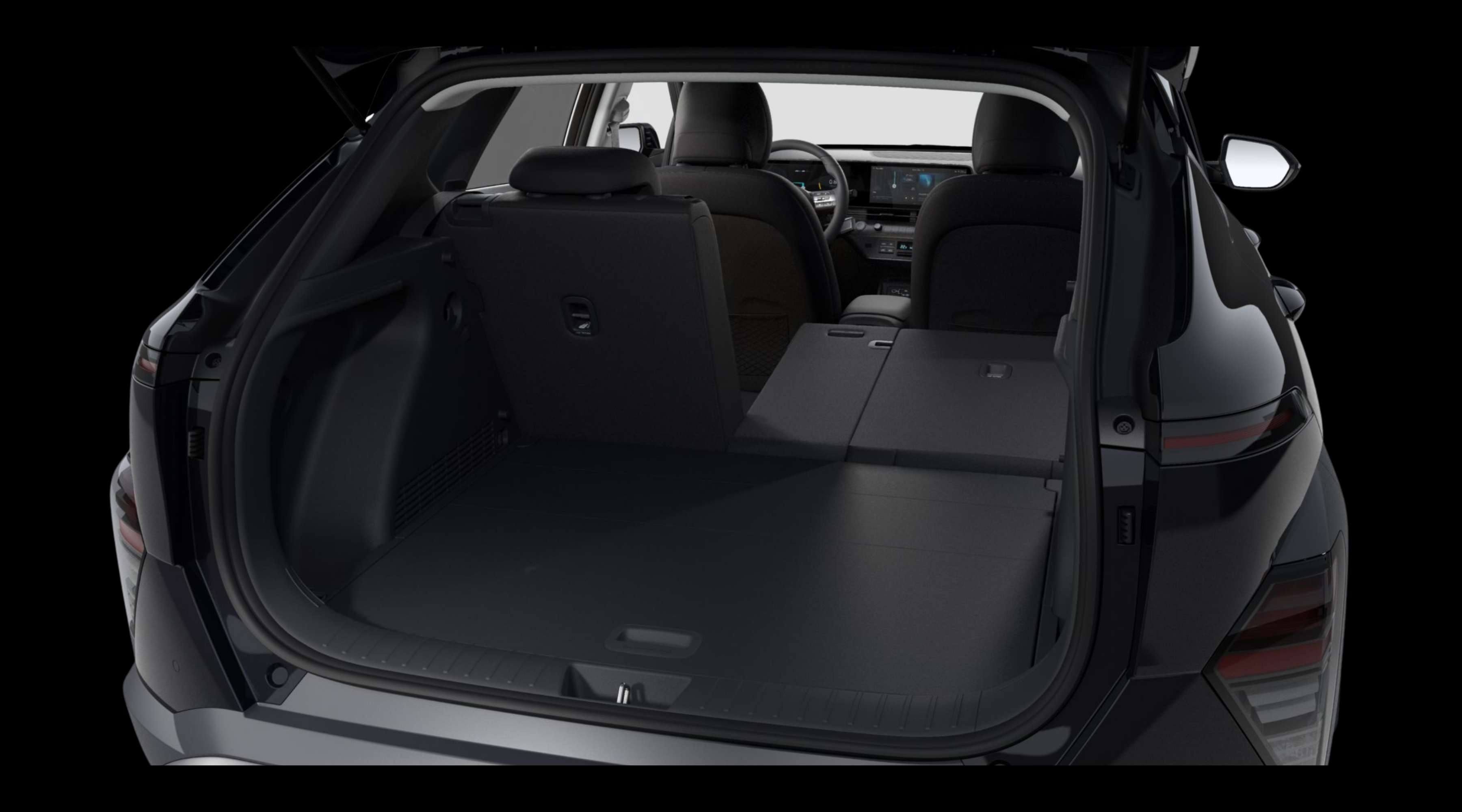 Kofferraum eines Hyundai Kona