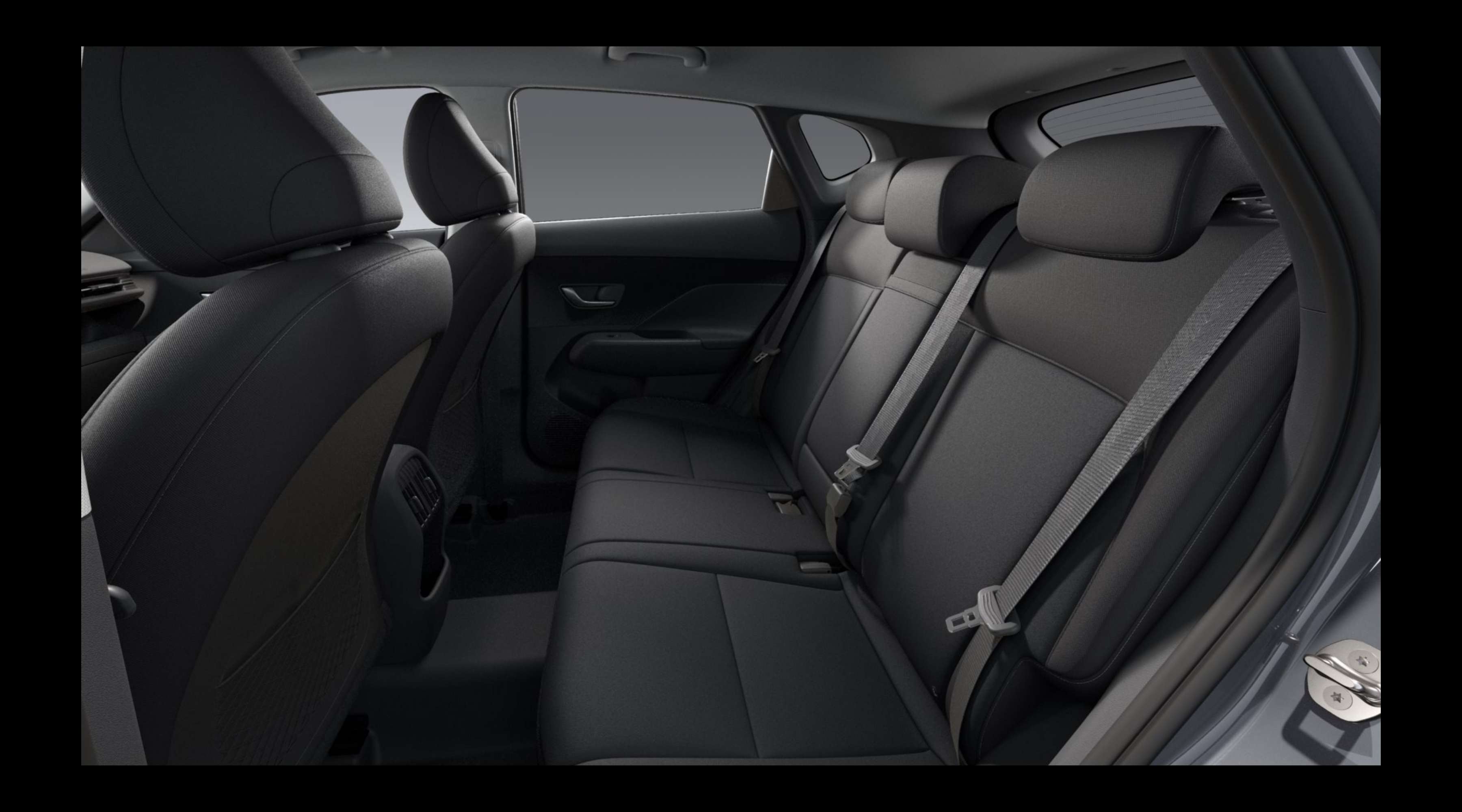 Rücksitzbank eines Hyundai Kona