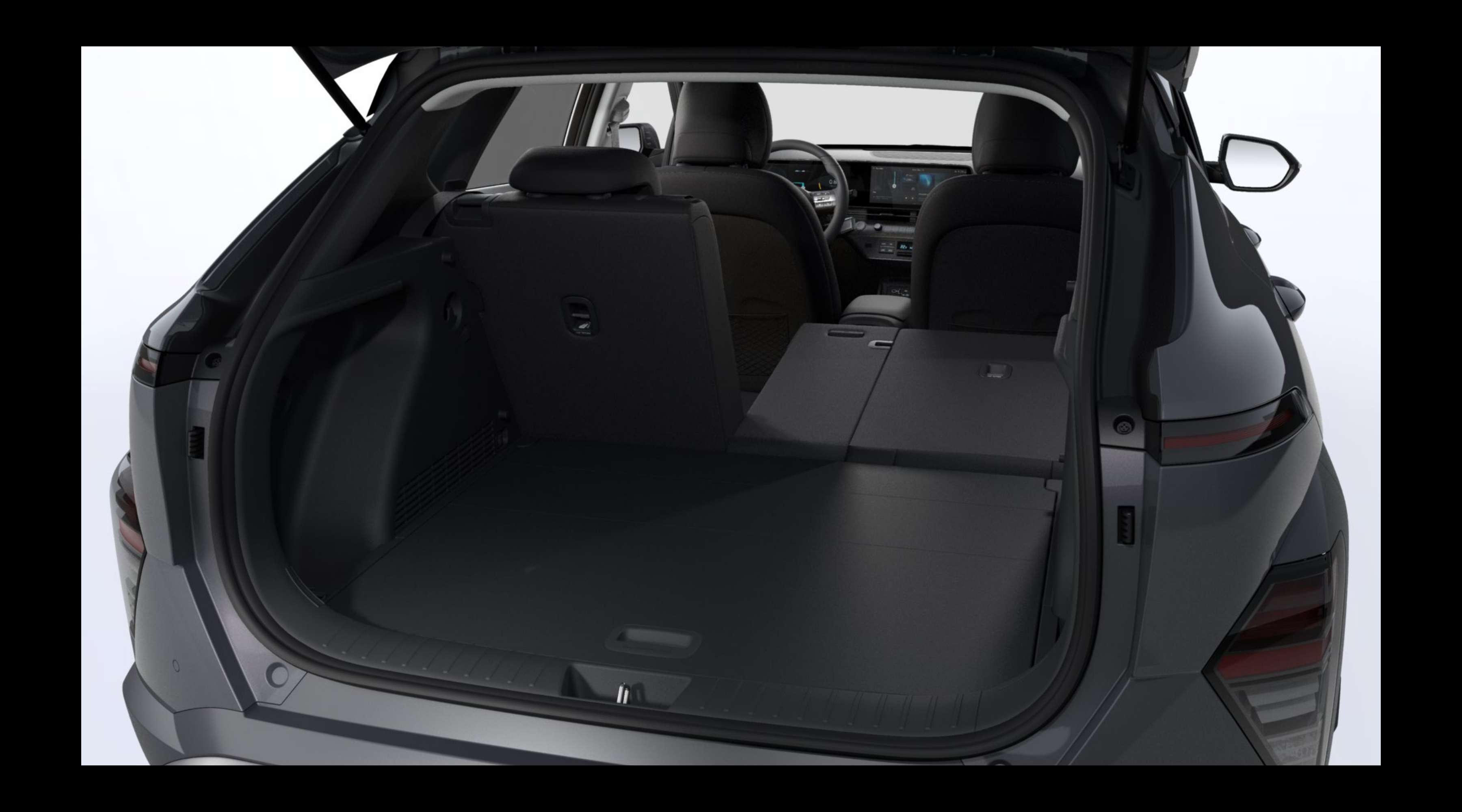 Kofferraum eines Hyundai Kona