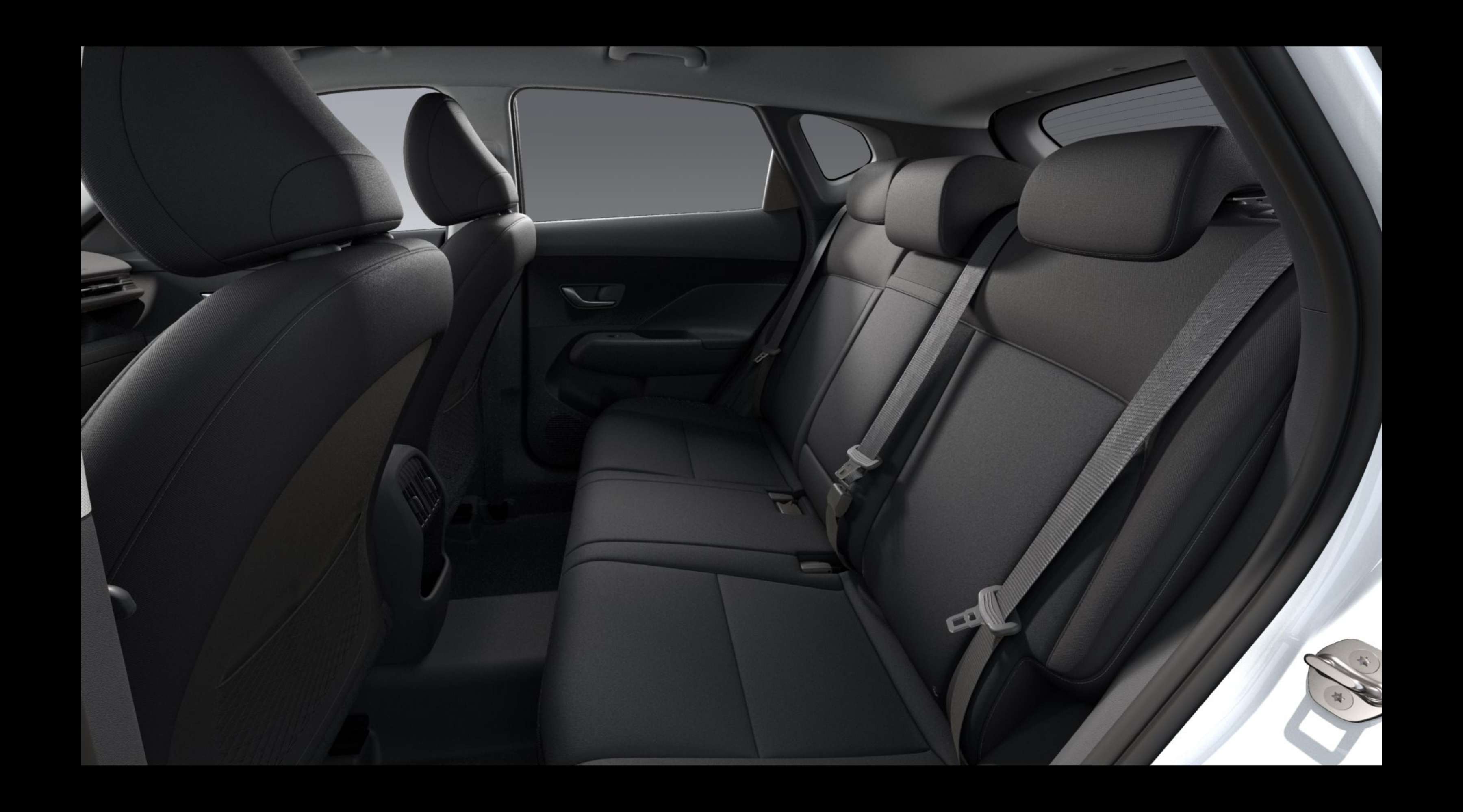 Rücksitzbank eines Hyundai Kona