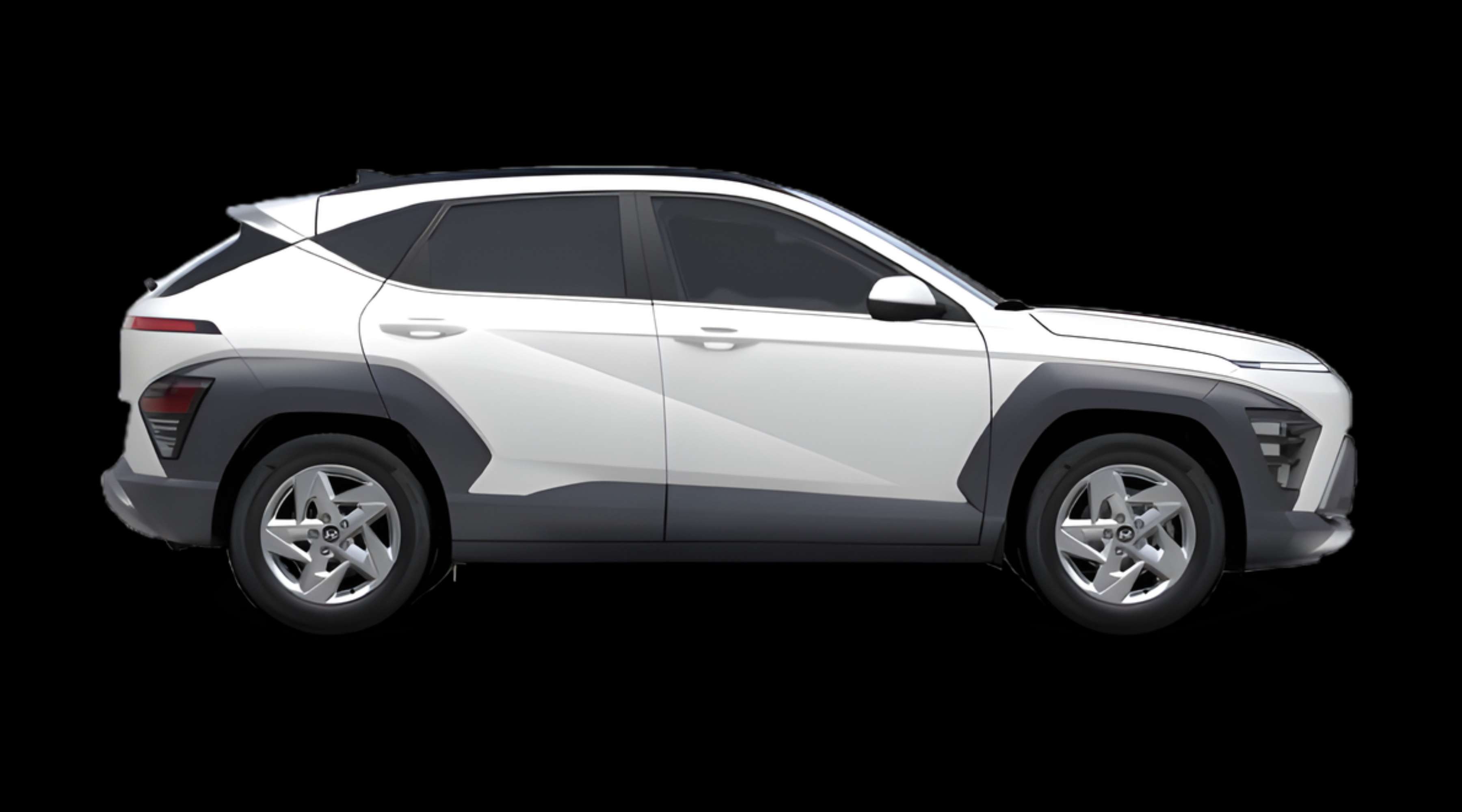 Seitenansicht eines Hyundai Kona