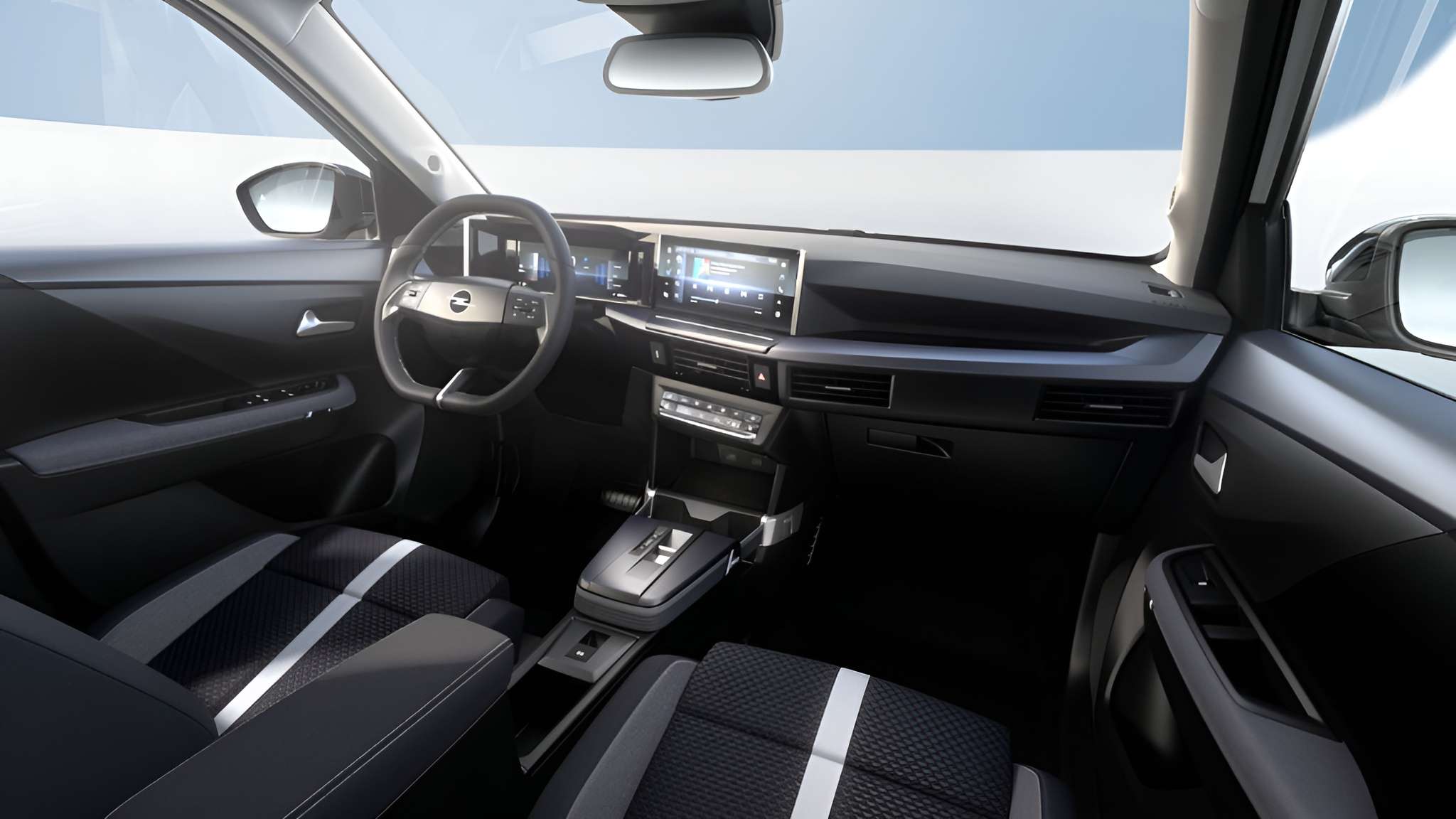 Armaturenbrett eines Opel Frontera