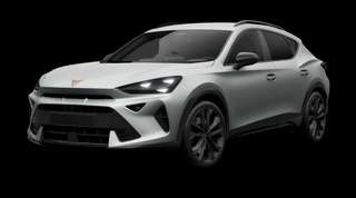 Schräge Frontansicht auf einen CUPRA Formentor VZ Black Edition, freigestellt