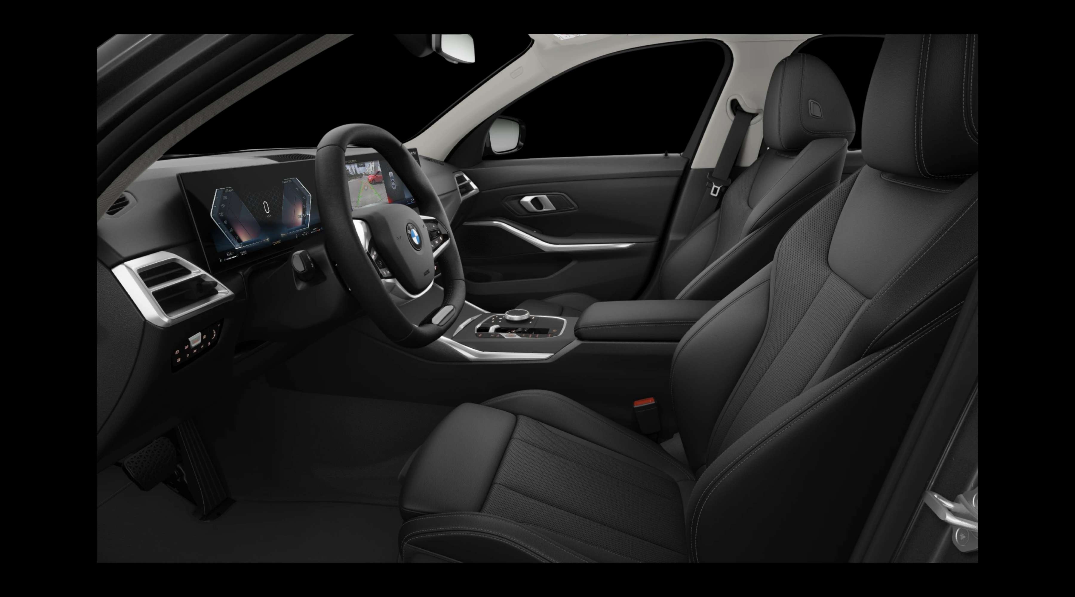 Vordersitze eines BMW 3er-Reihe