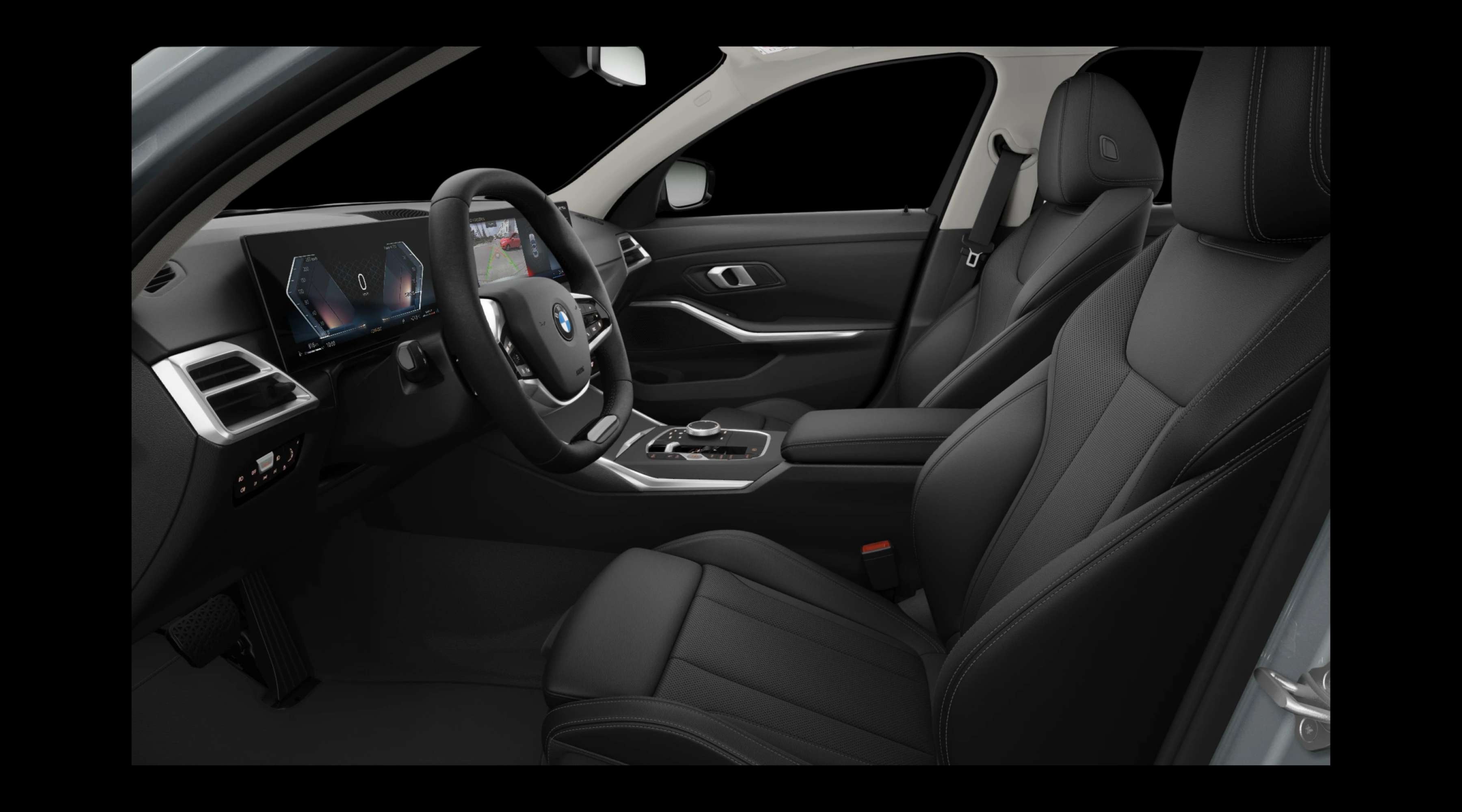 Vordersitze eines BMW 3er-Reihe