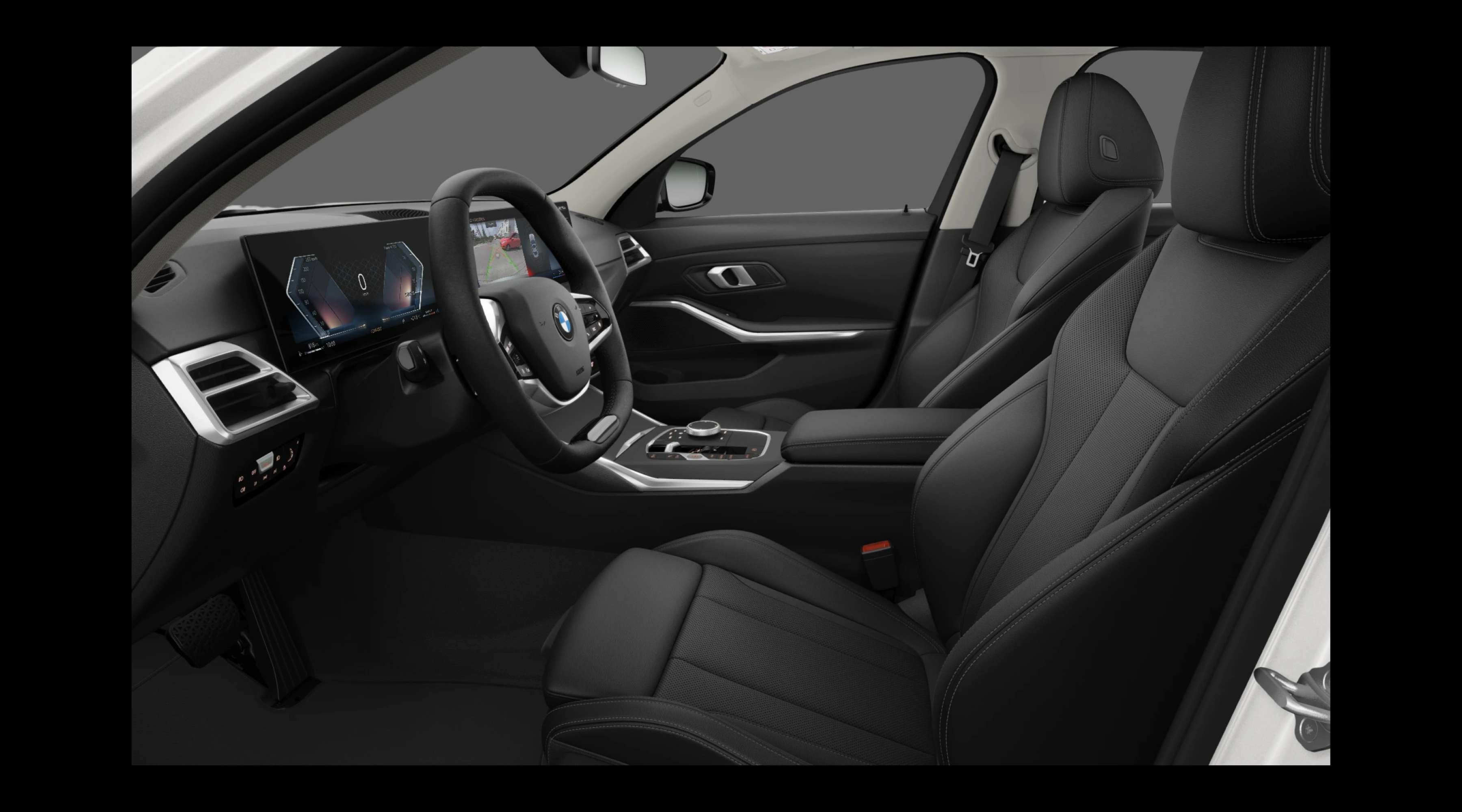 Vordersitze eines BMW 3er-Reihe