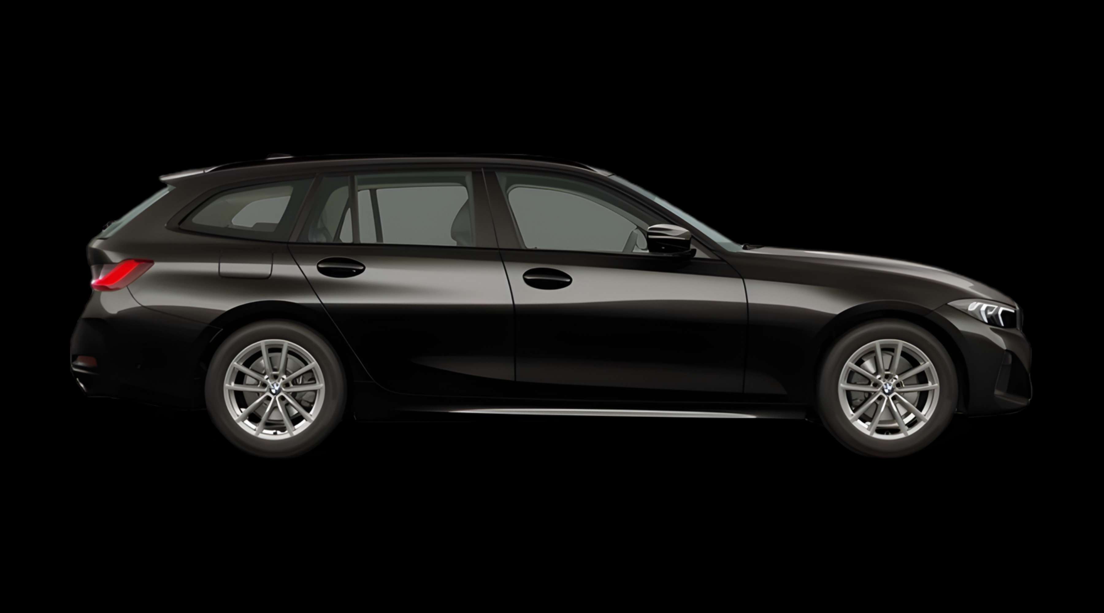 Seitenansicht eines BMW 3er-Reihe