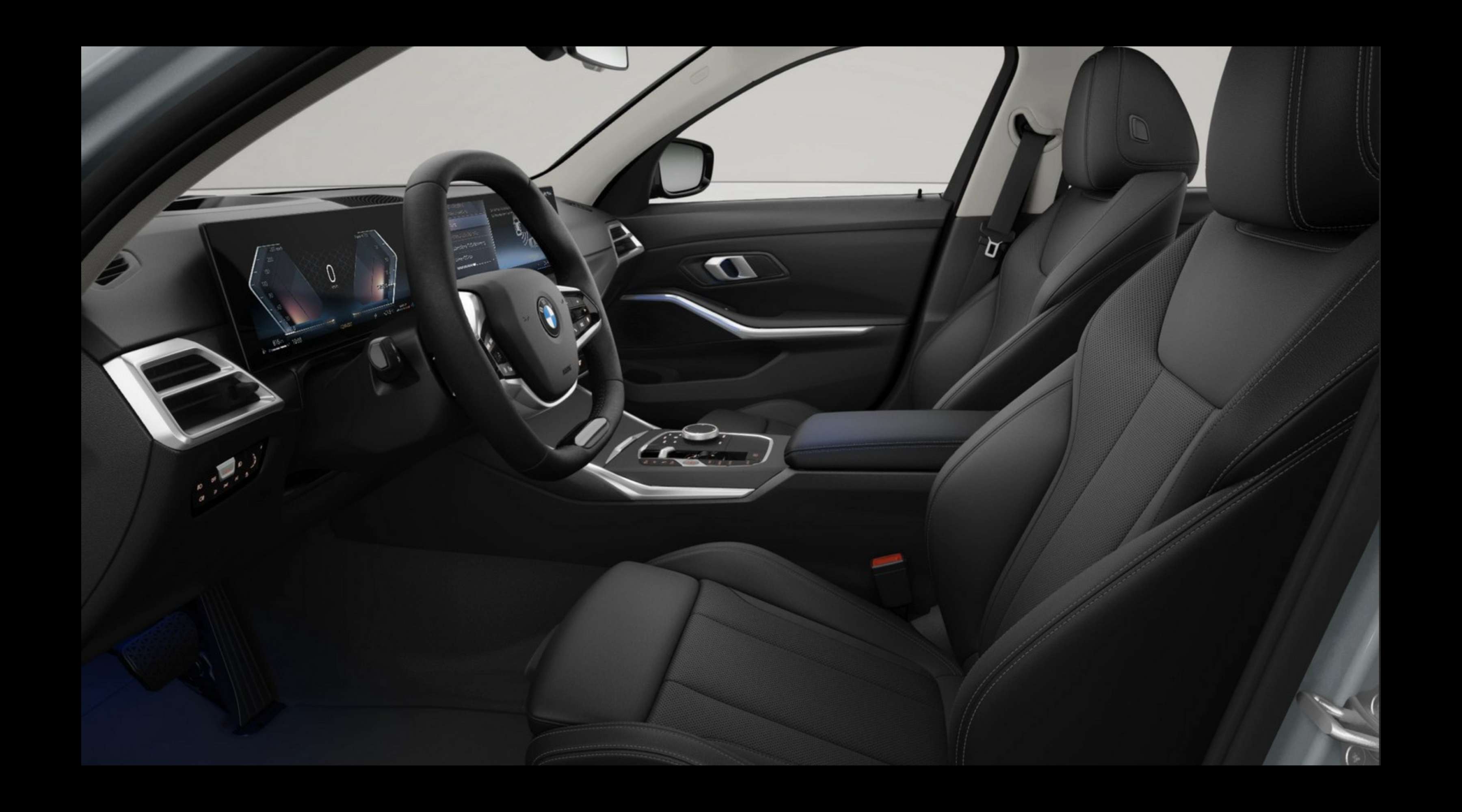 Vordersitze eines BMW 3er-Reihe