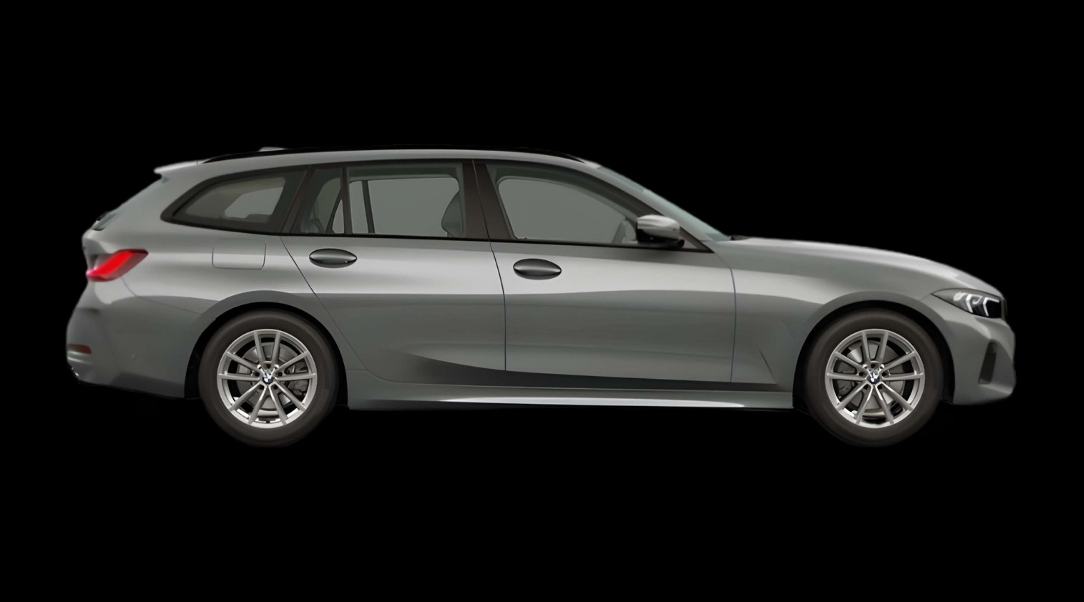 Seitenansicht eines BMW 3er-Reihe