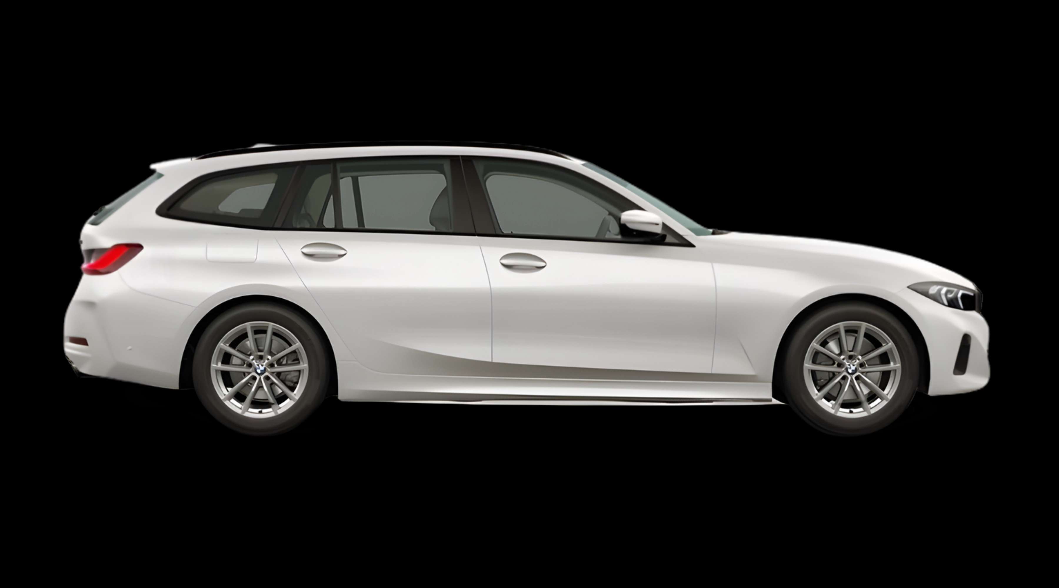 Seitenansicht eines BMW 3er-Reihe