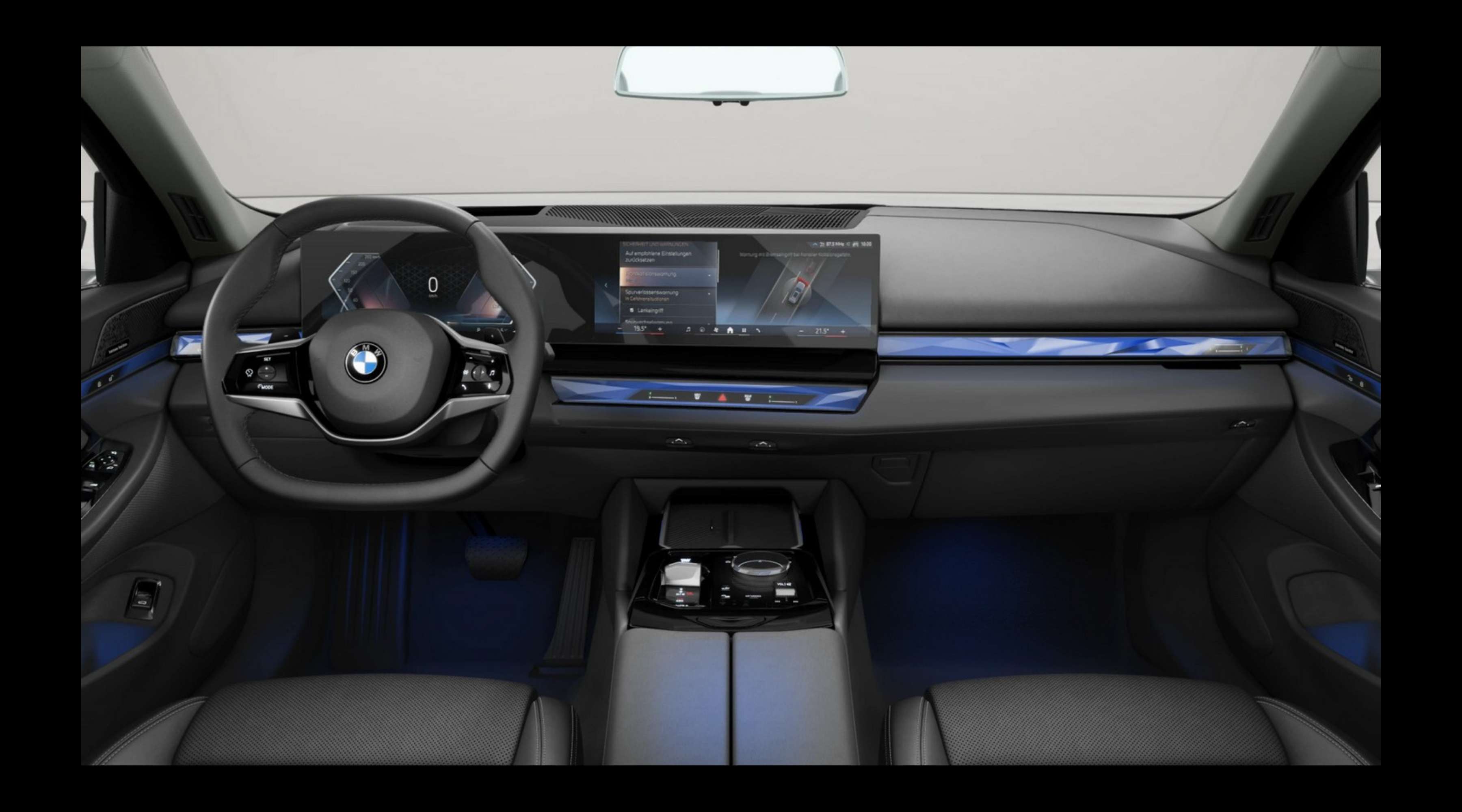 Armaturenbrett eines BMW 5er-Reihe