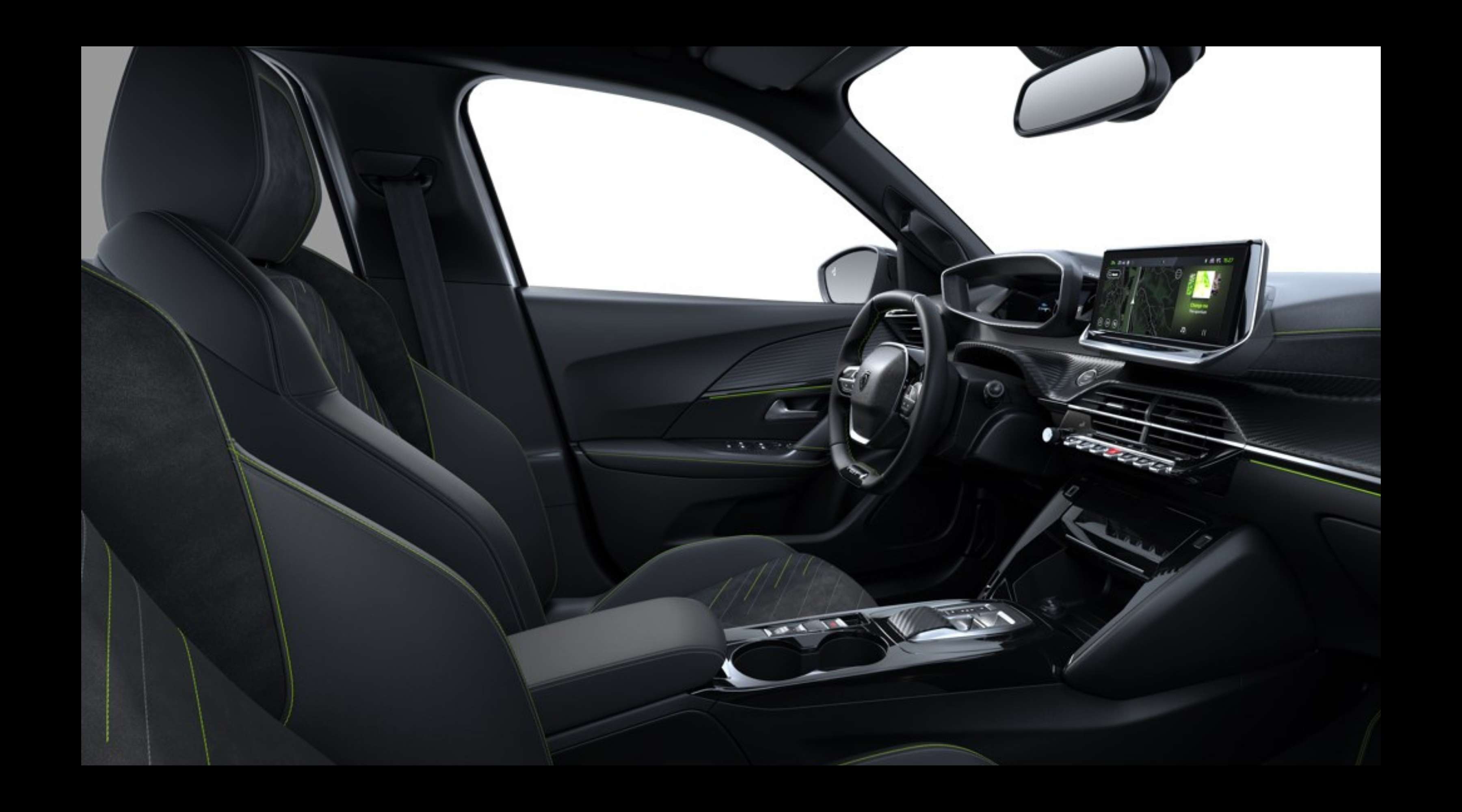 Vordersitze eines Peugeot 2008