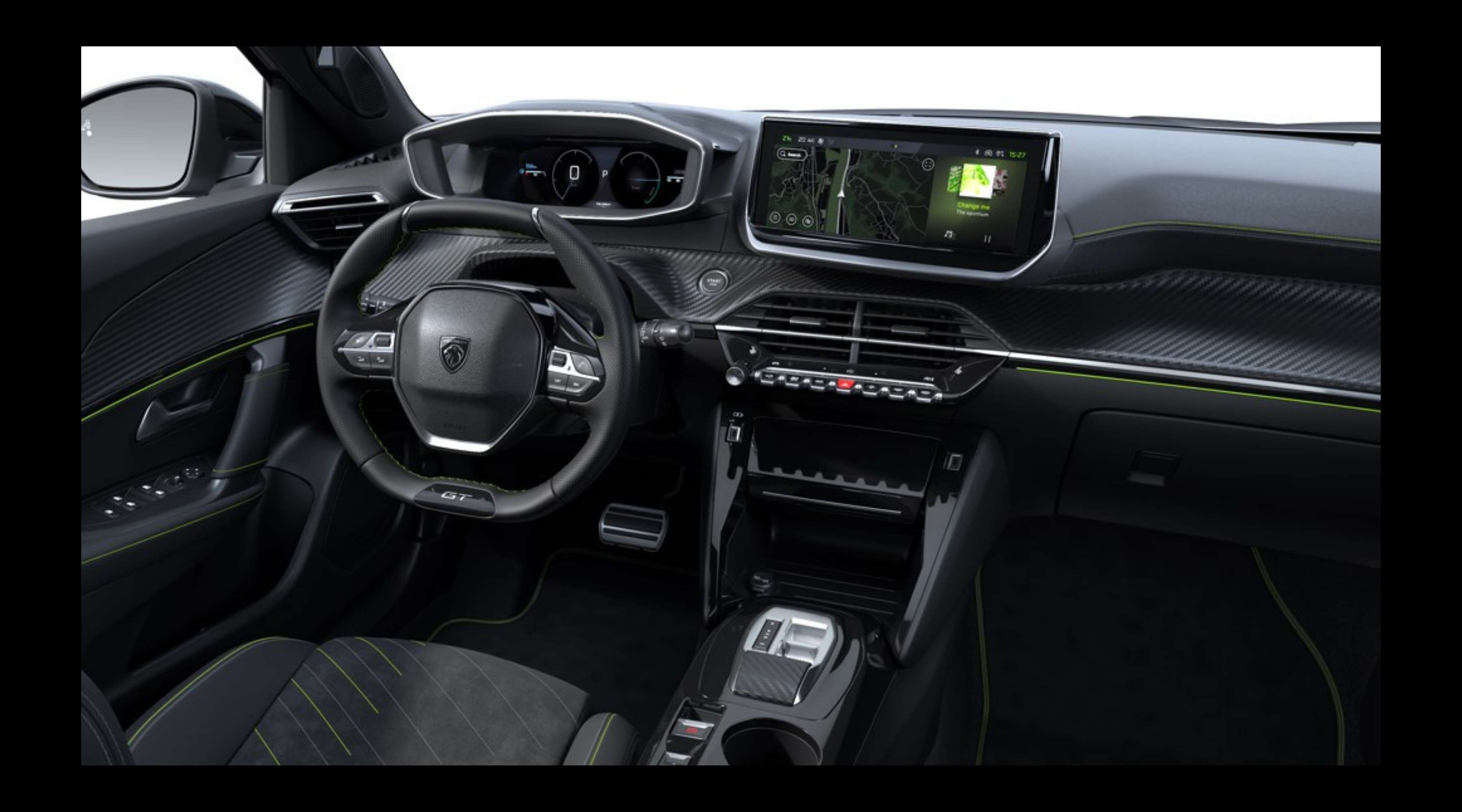 Armaturenbrett eines Peugeot 2008