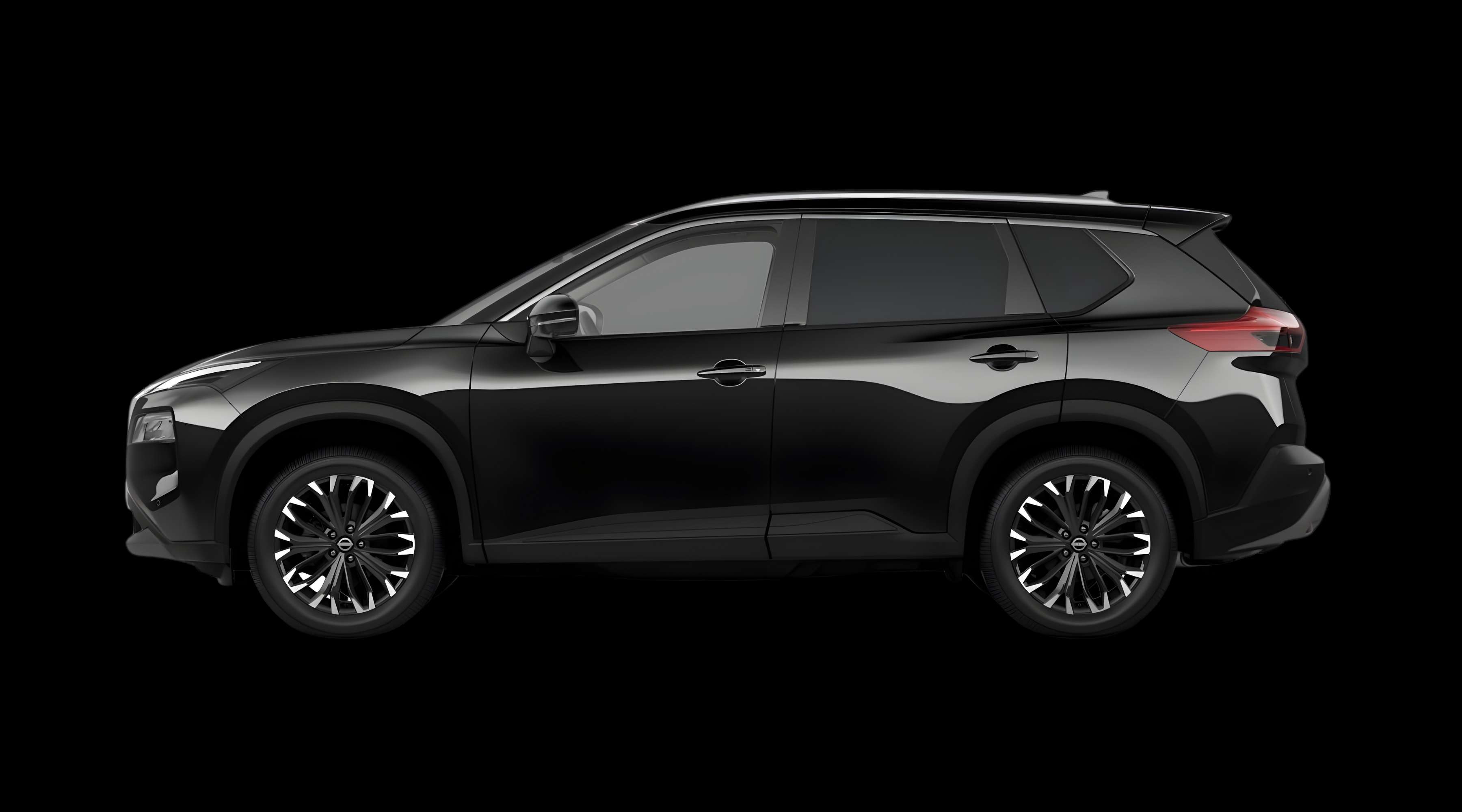 Seitenansicht eines Nissan X-TRAIL