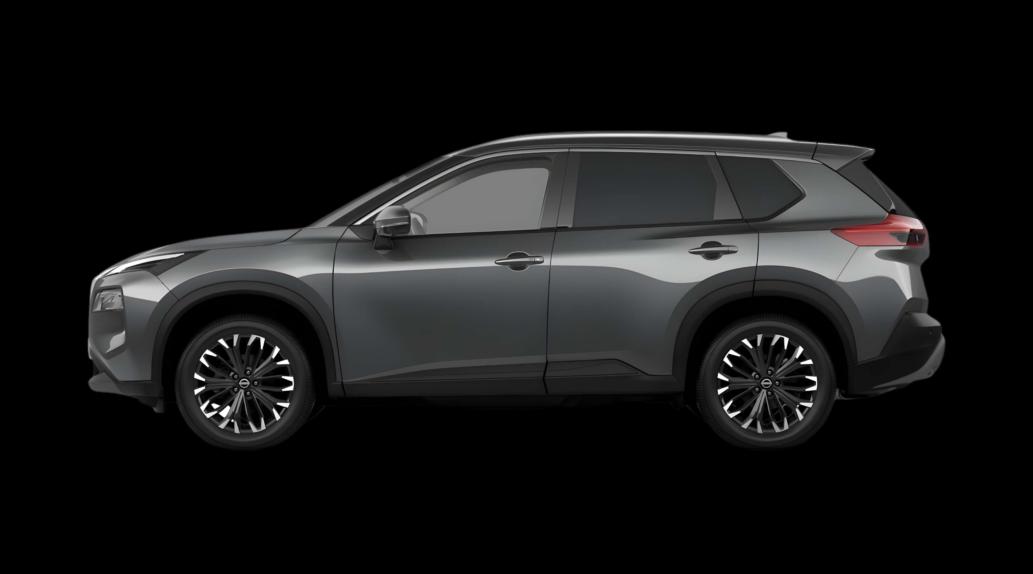 Seitenansicht eines Nissan X-TRAIL