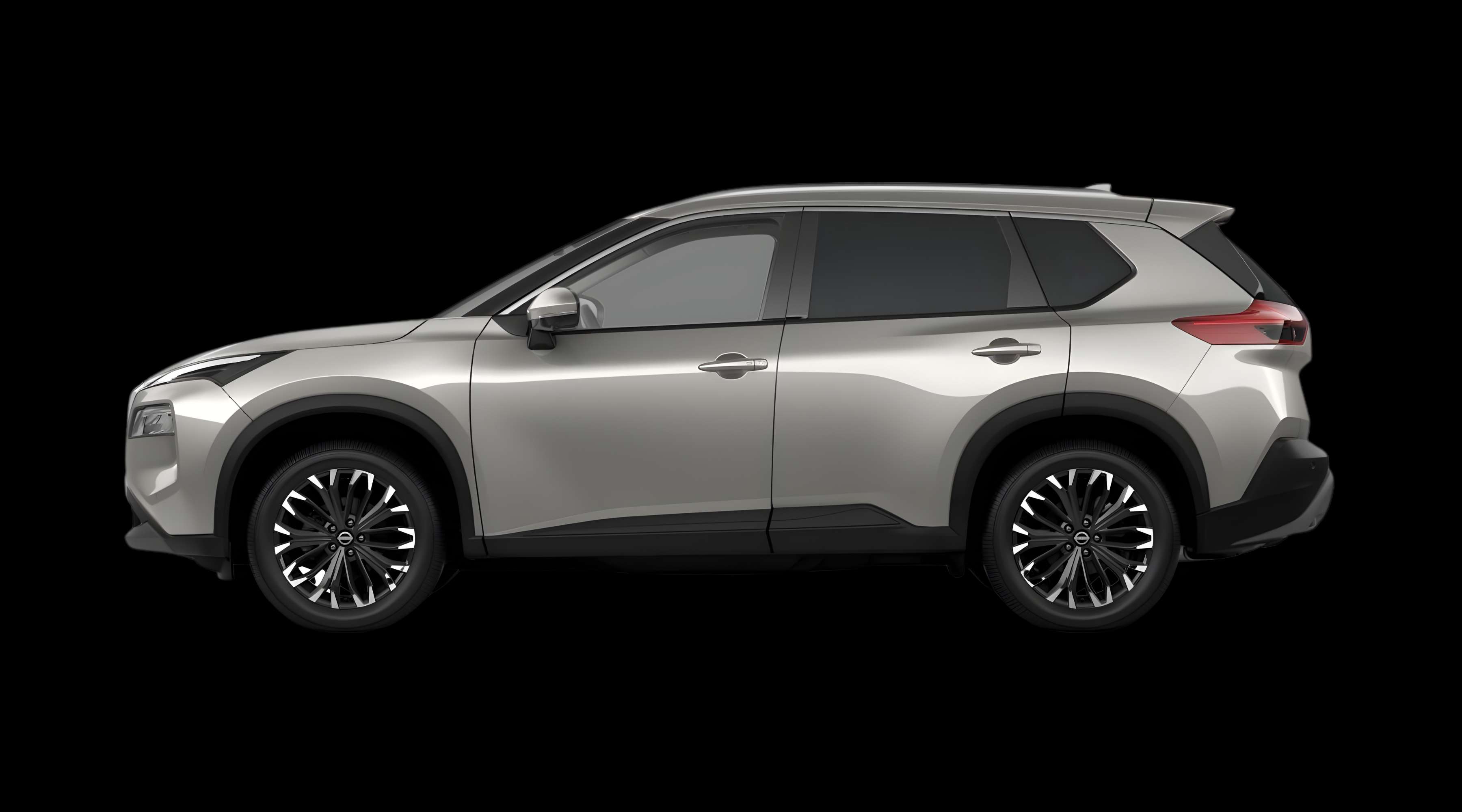 Seitenansicht eines Nissan X-TRAIL