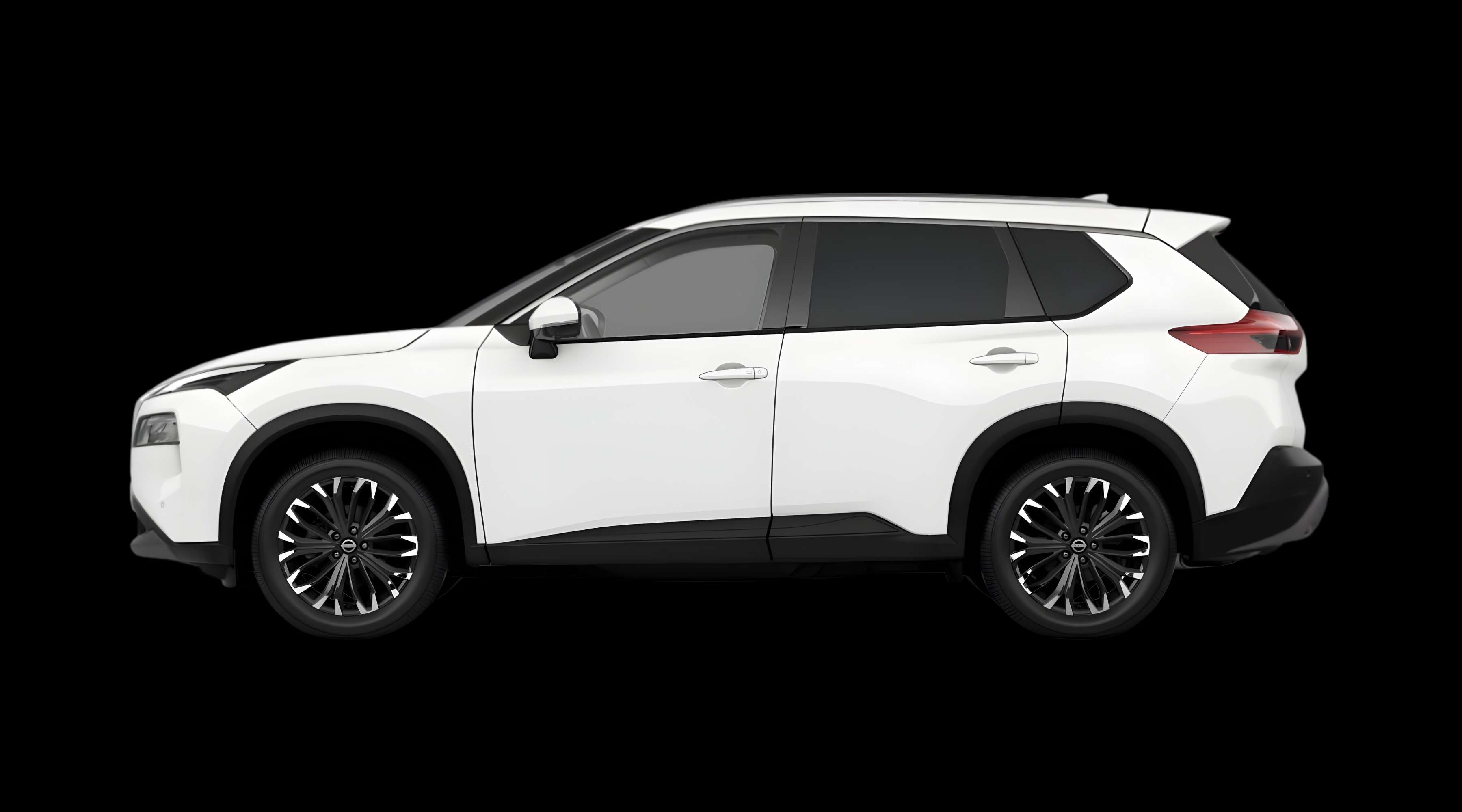 Seitenansicht eines Nissan X-TRAIL