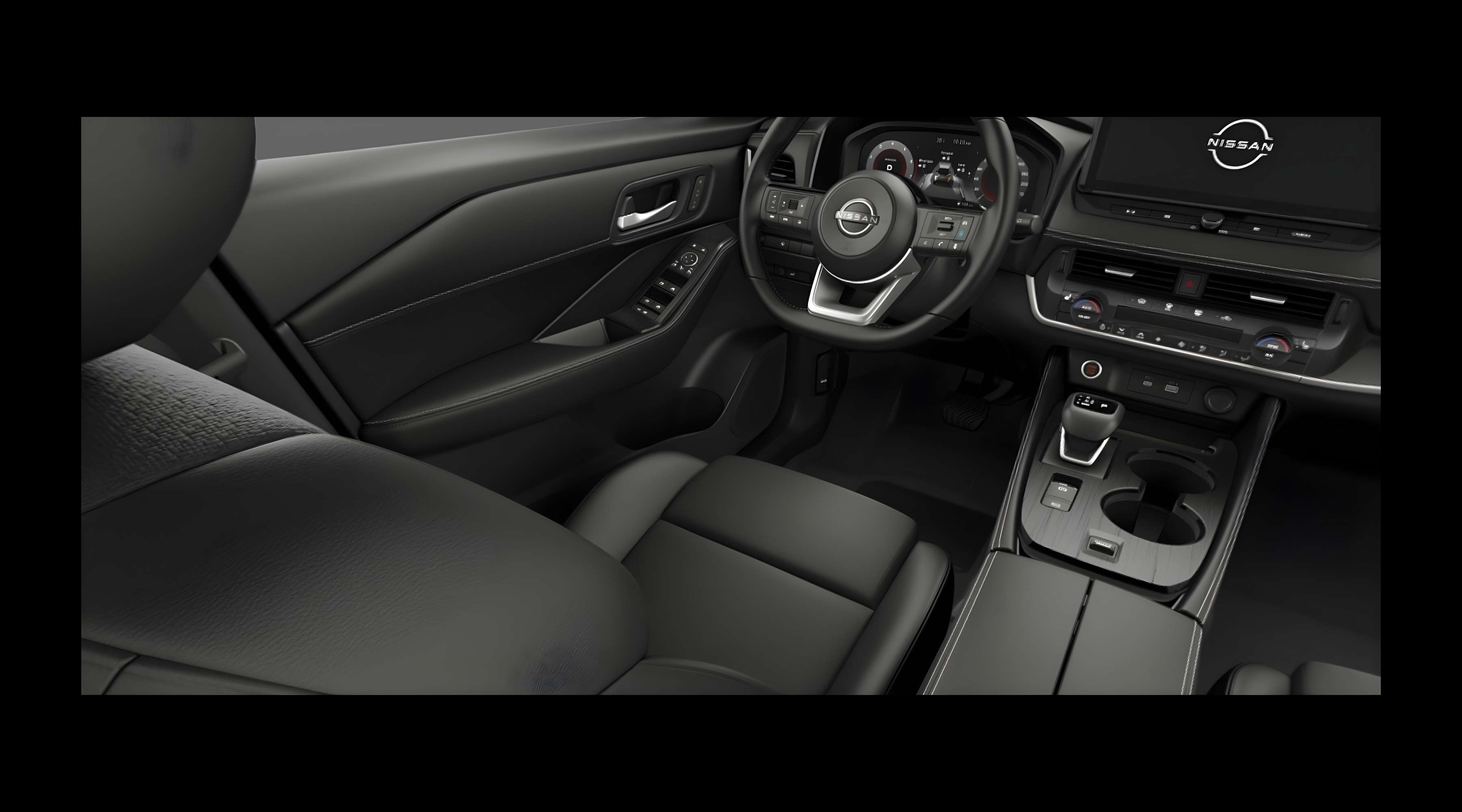 Vordersitze eines Nissan X-TRAIL