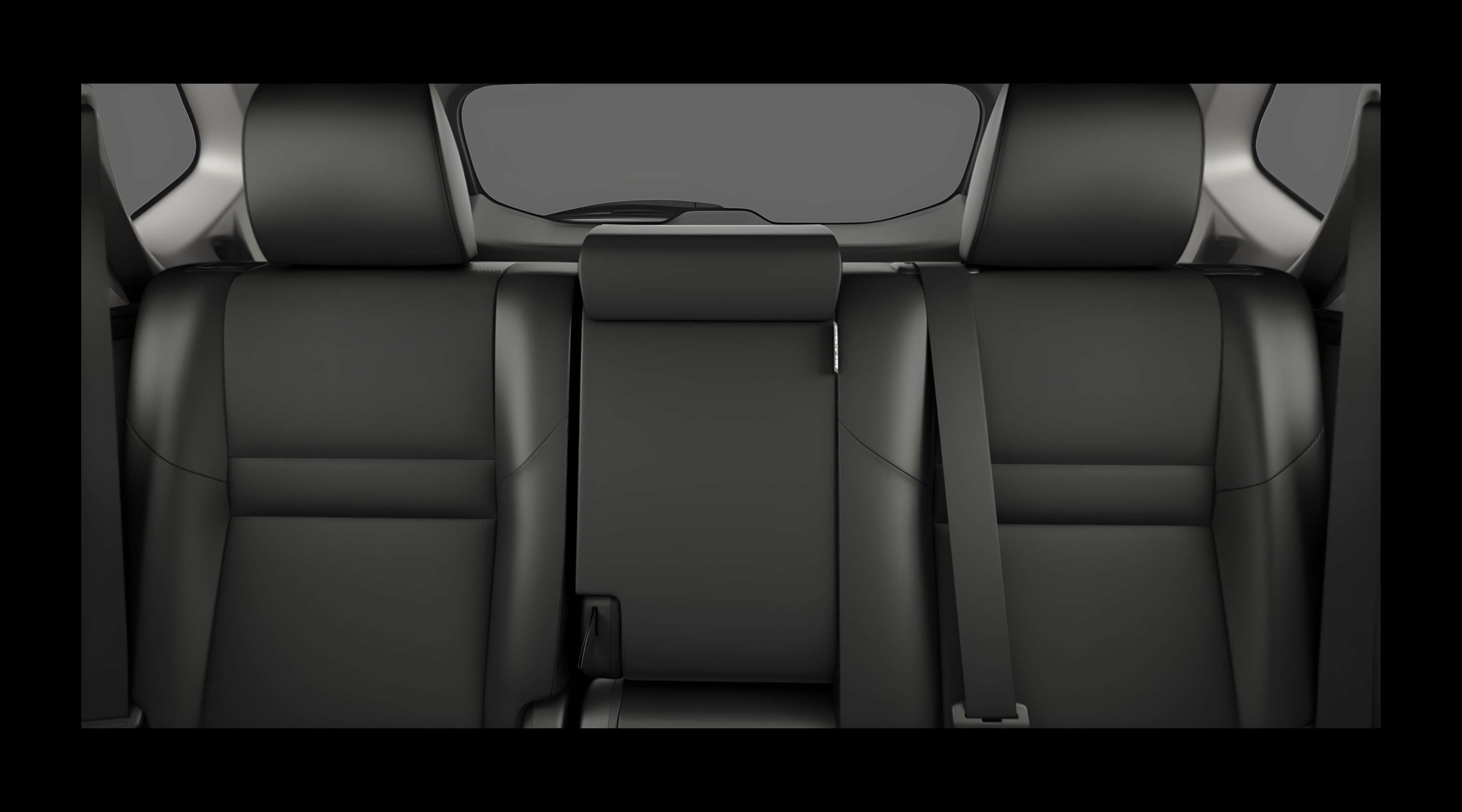 Rücksitzbank eines Nissan X-TRAIL