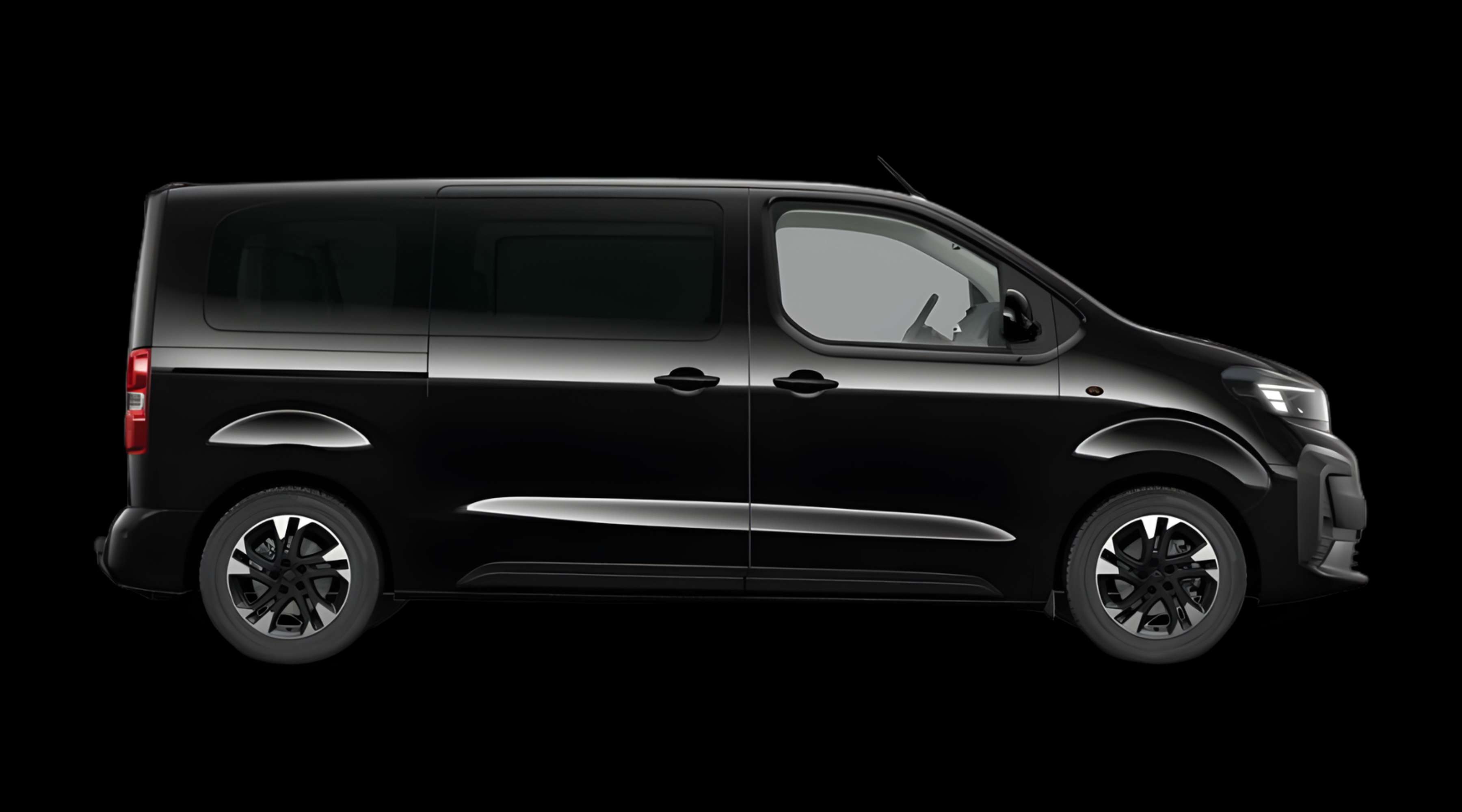 Seitenansicht eines Opel Zafira