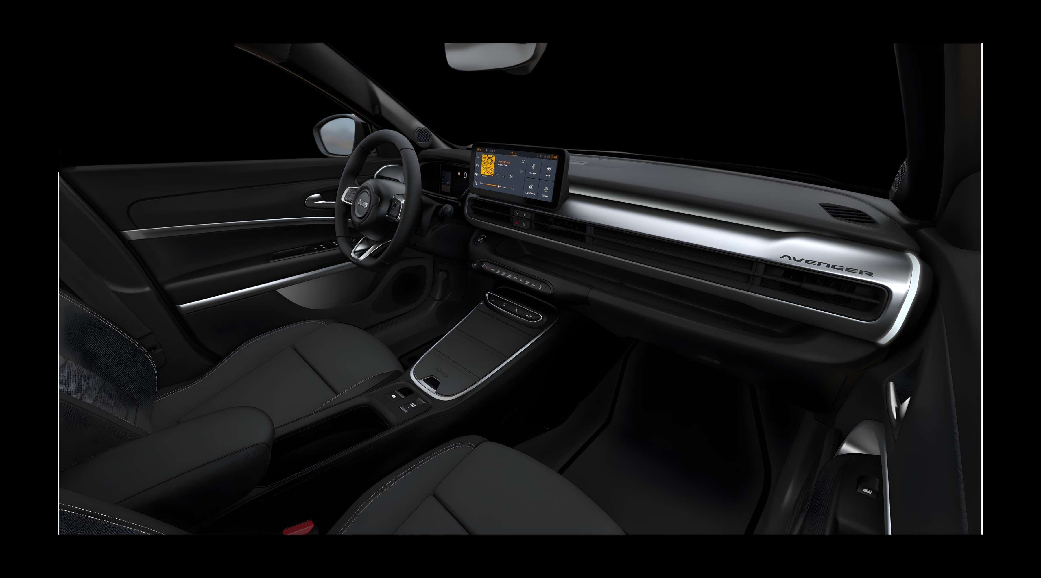 Armaturenbrett eines Jeep Avenger