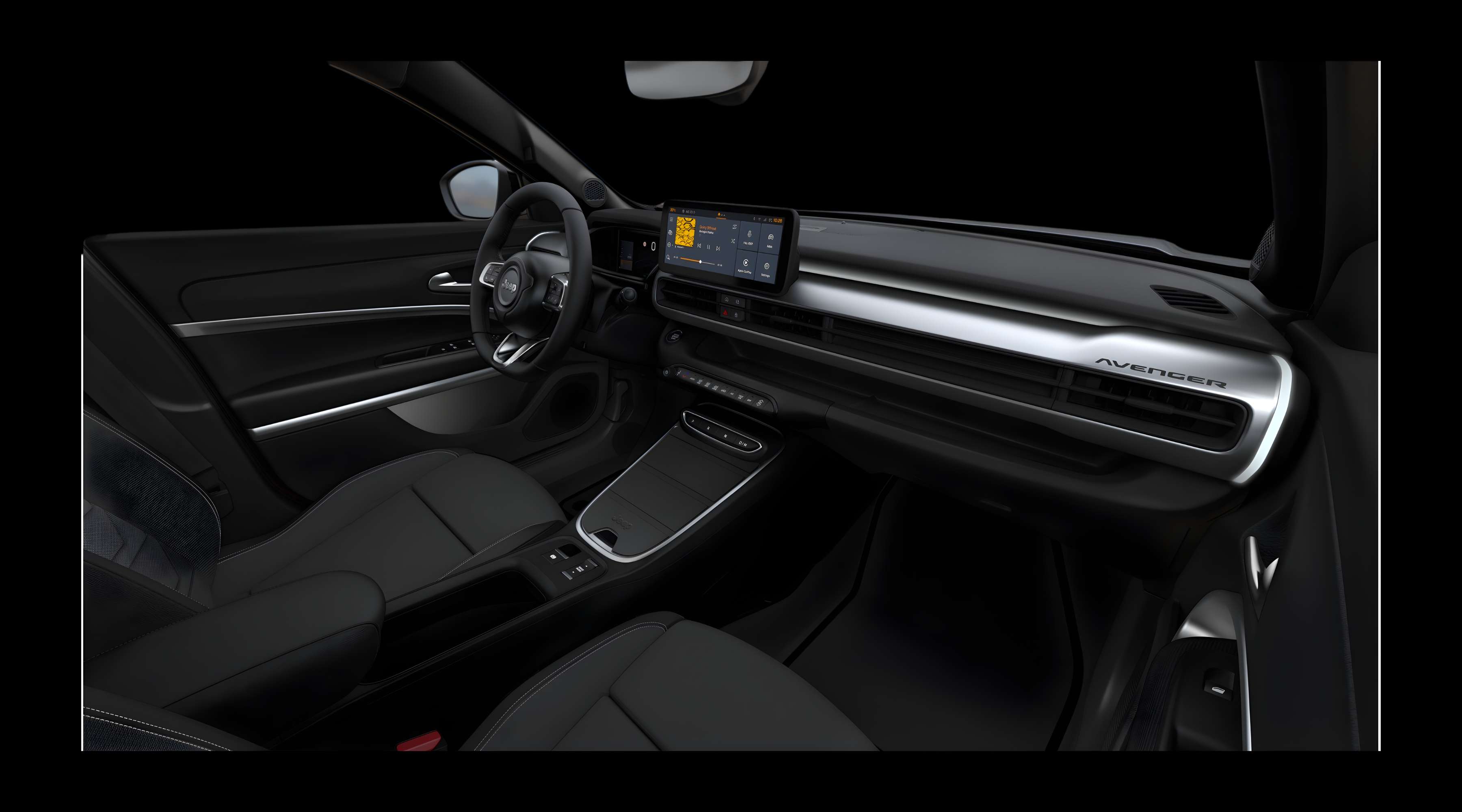 Armaturenbrett eines Jeep Avenger