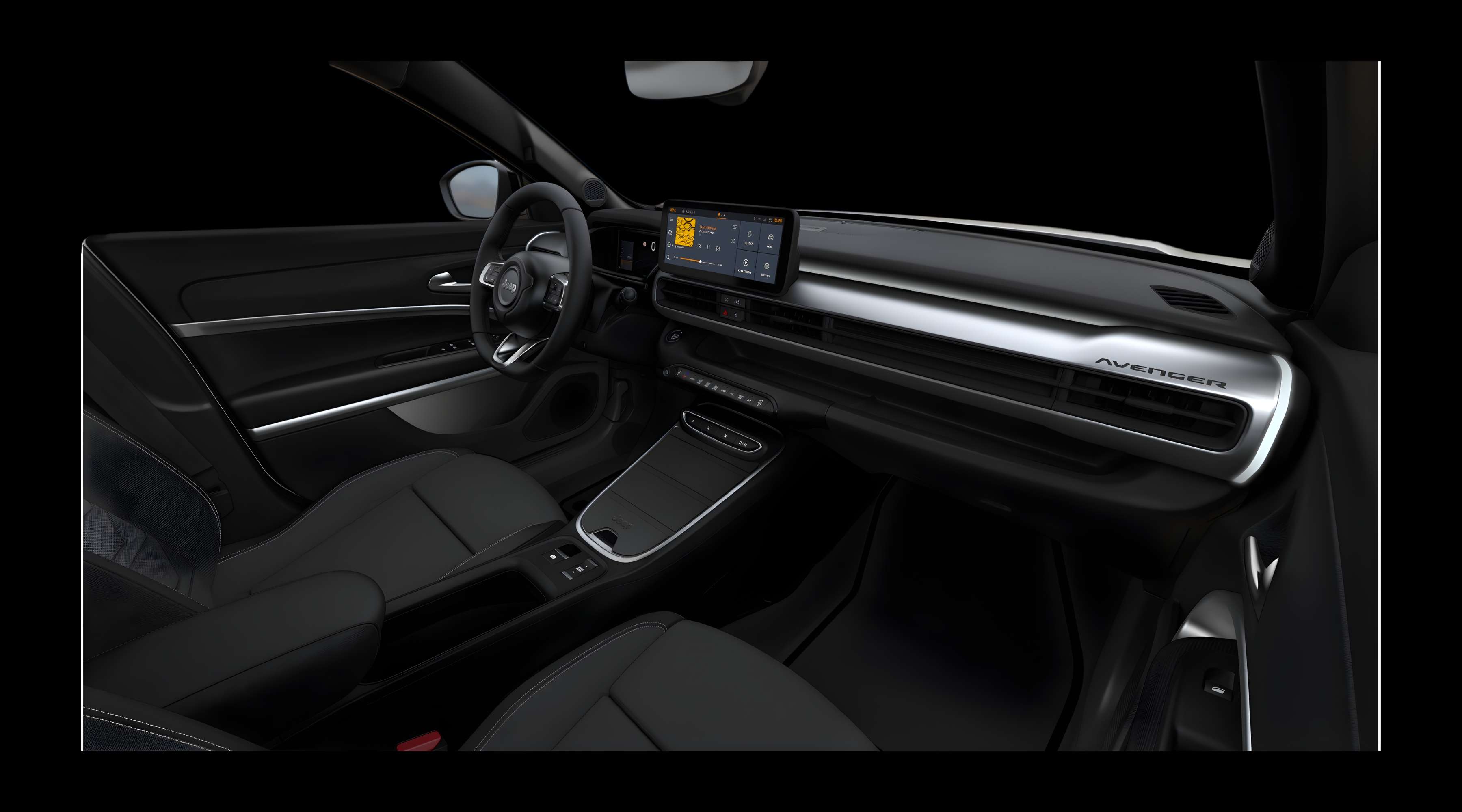 Armaturenbrett eines Jeep Avenger