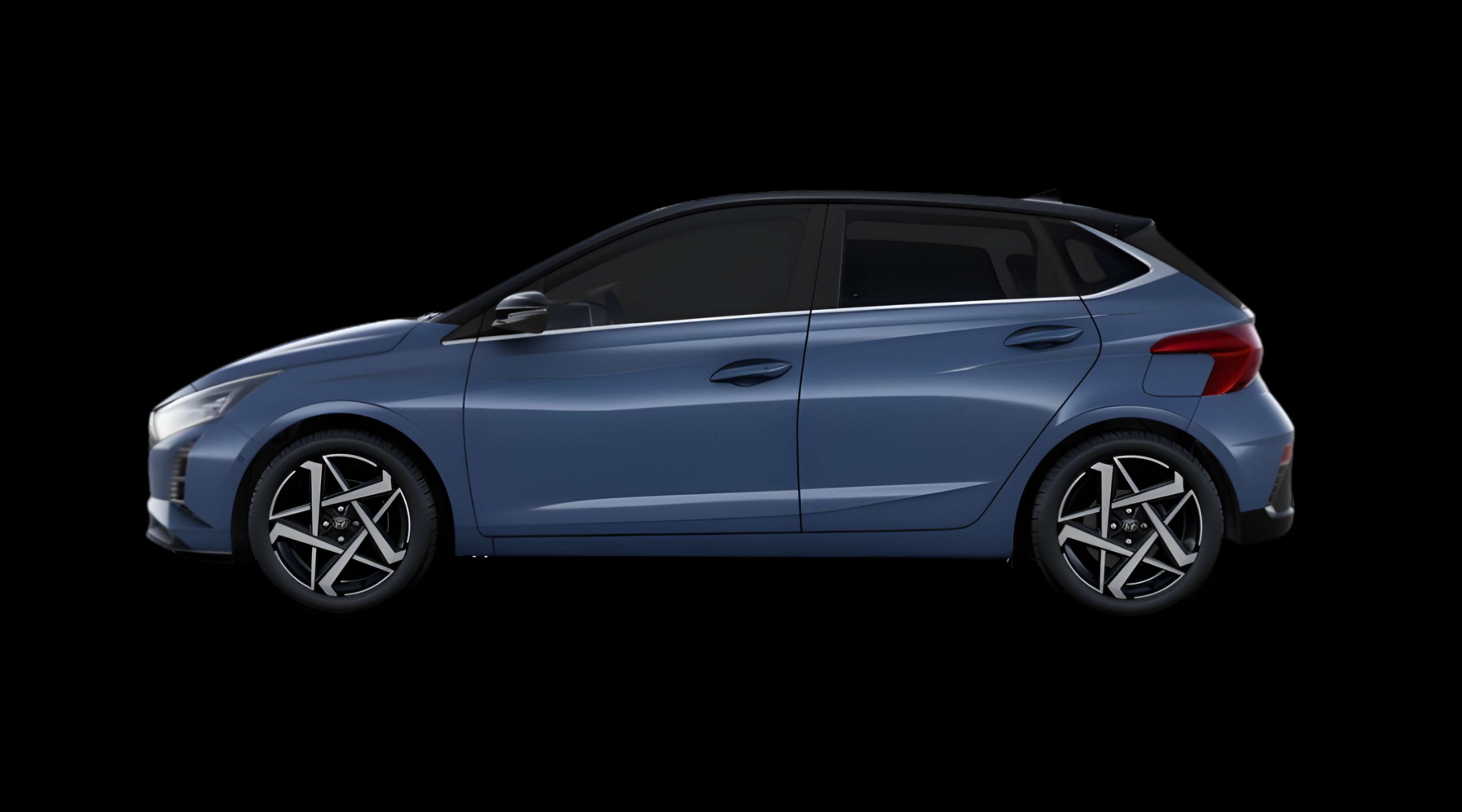 Seitenansicht eines Hyundai i20