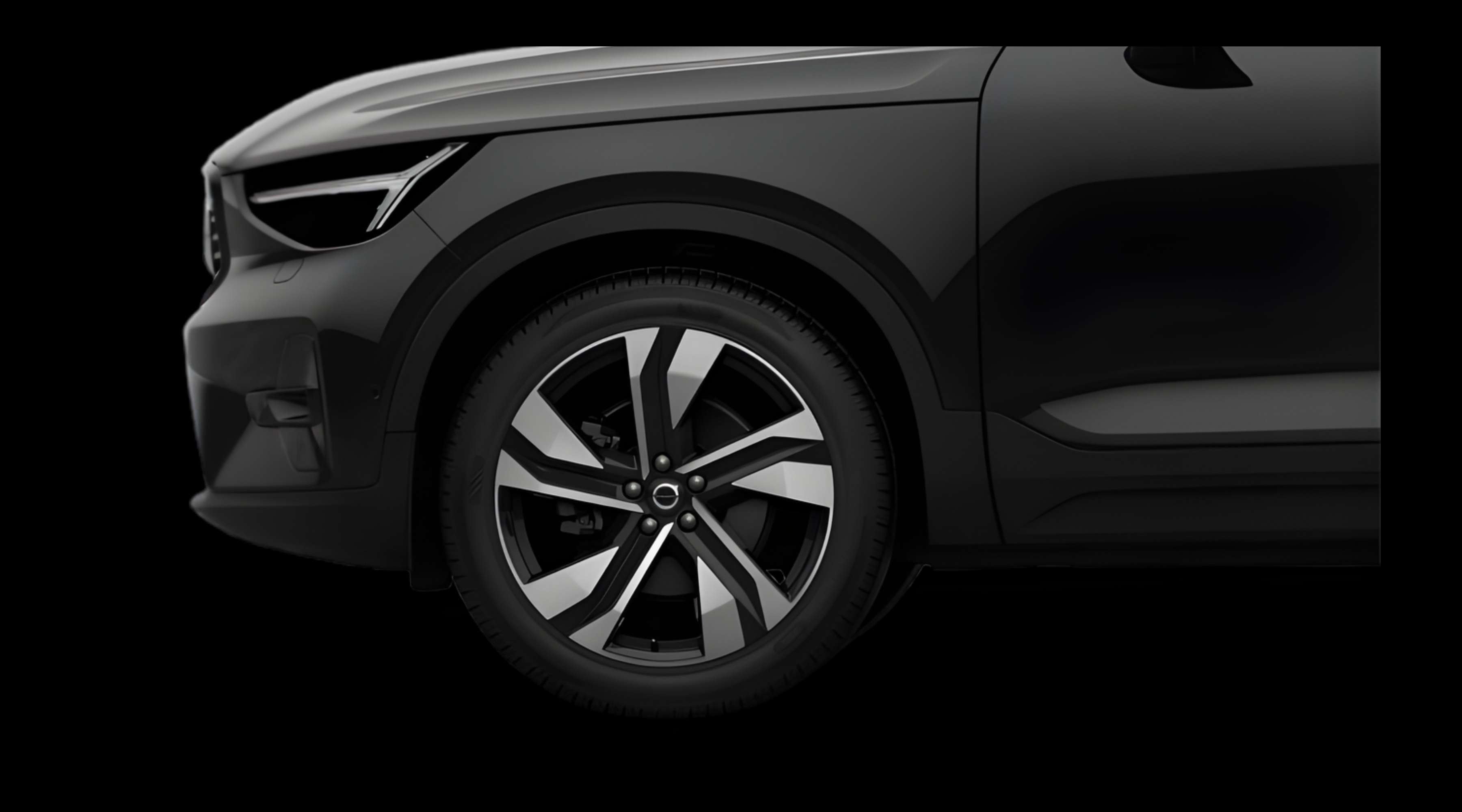 Radkappe oder Felge eines Volvo XC40