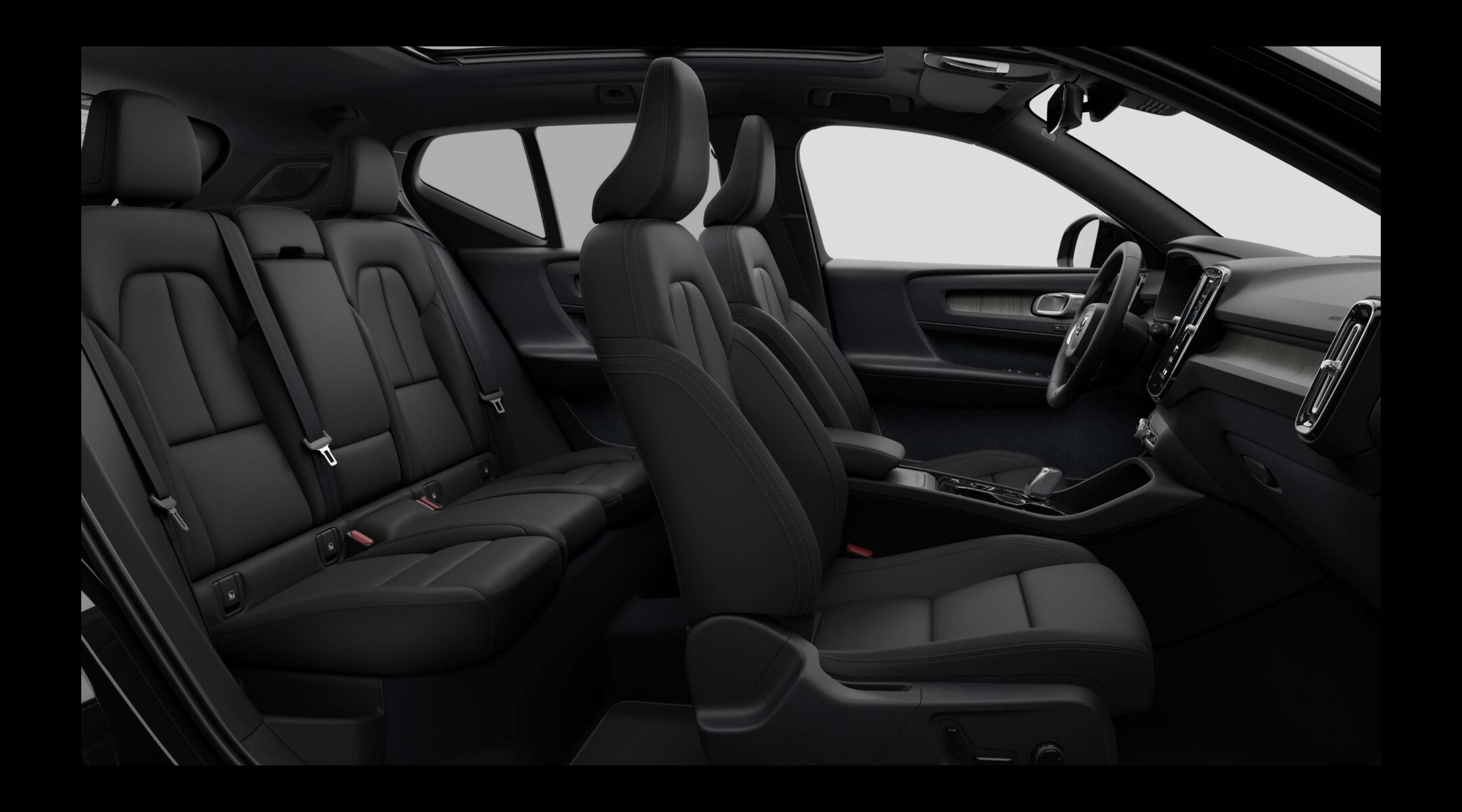 Rücksitzbank eines Volvo XC40