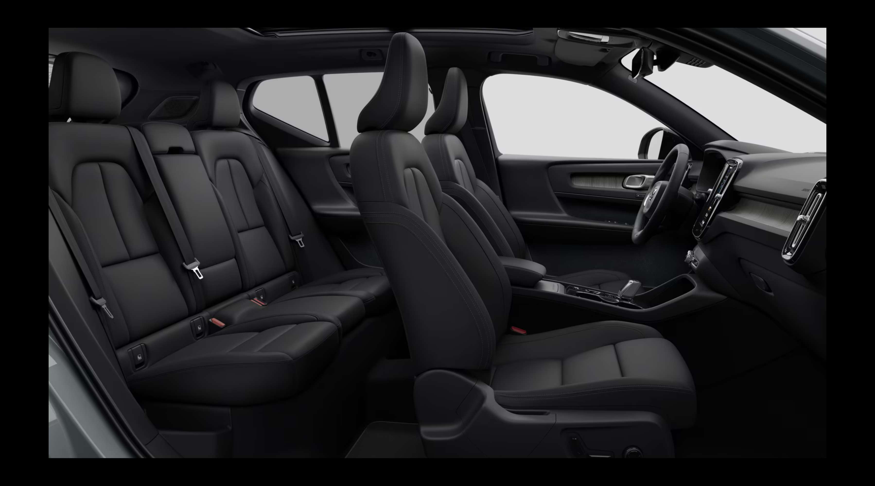 Rücksitzbank eines Volvo XC40