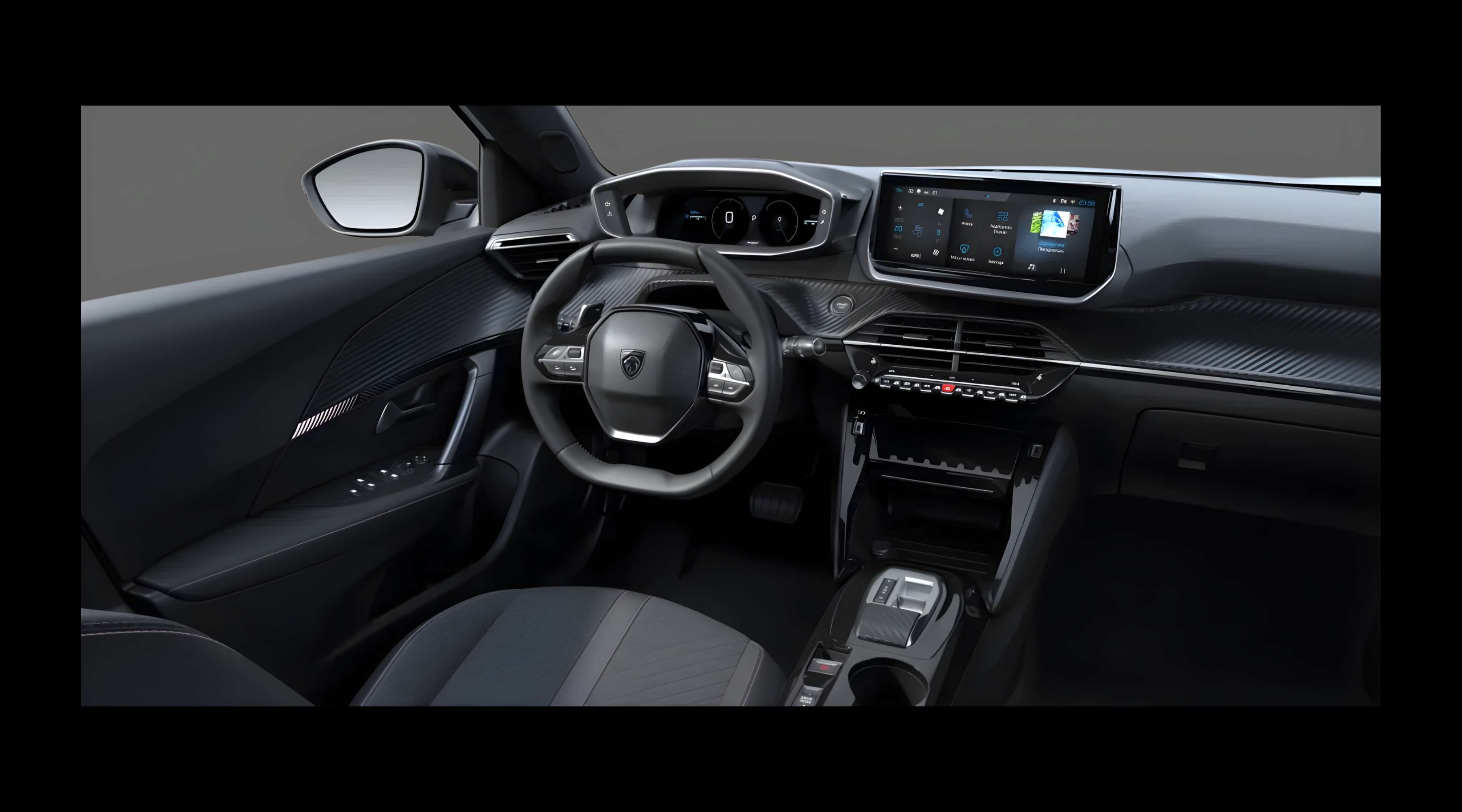 Armaturenbrett eines Peugeot 2008