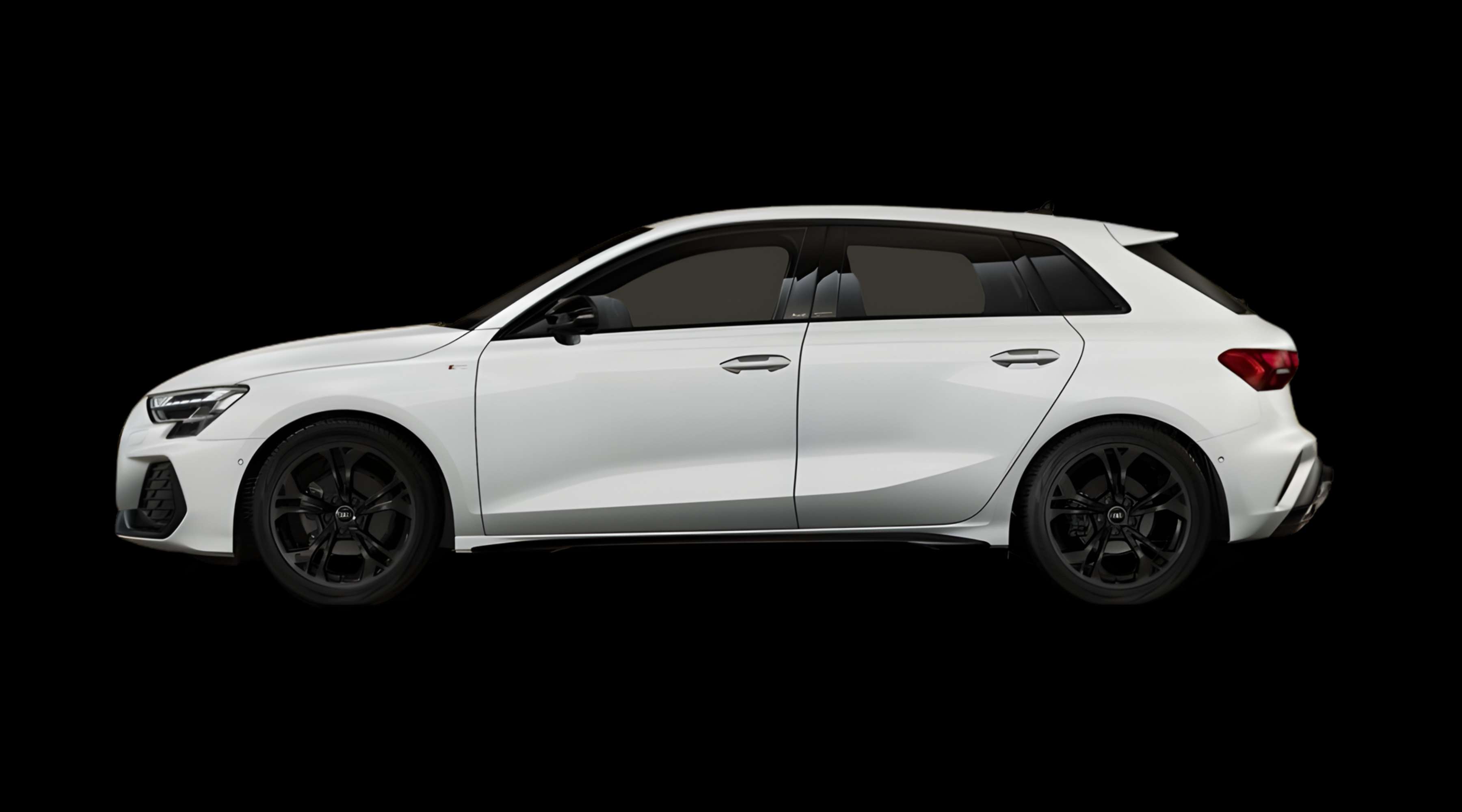 Seitenansicht eines Audi A3