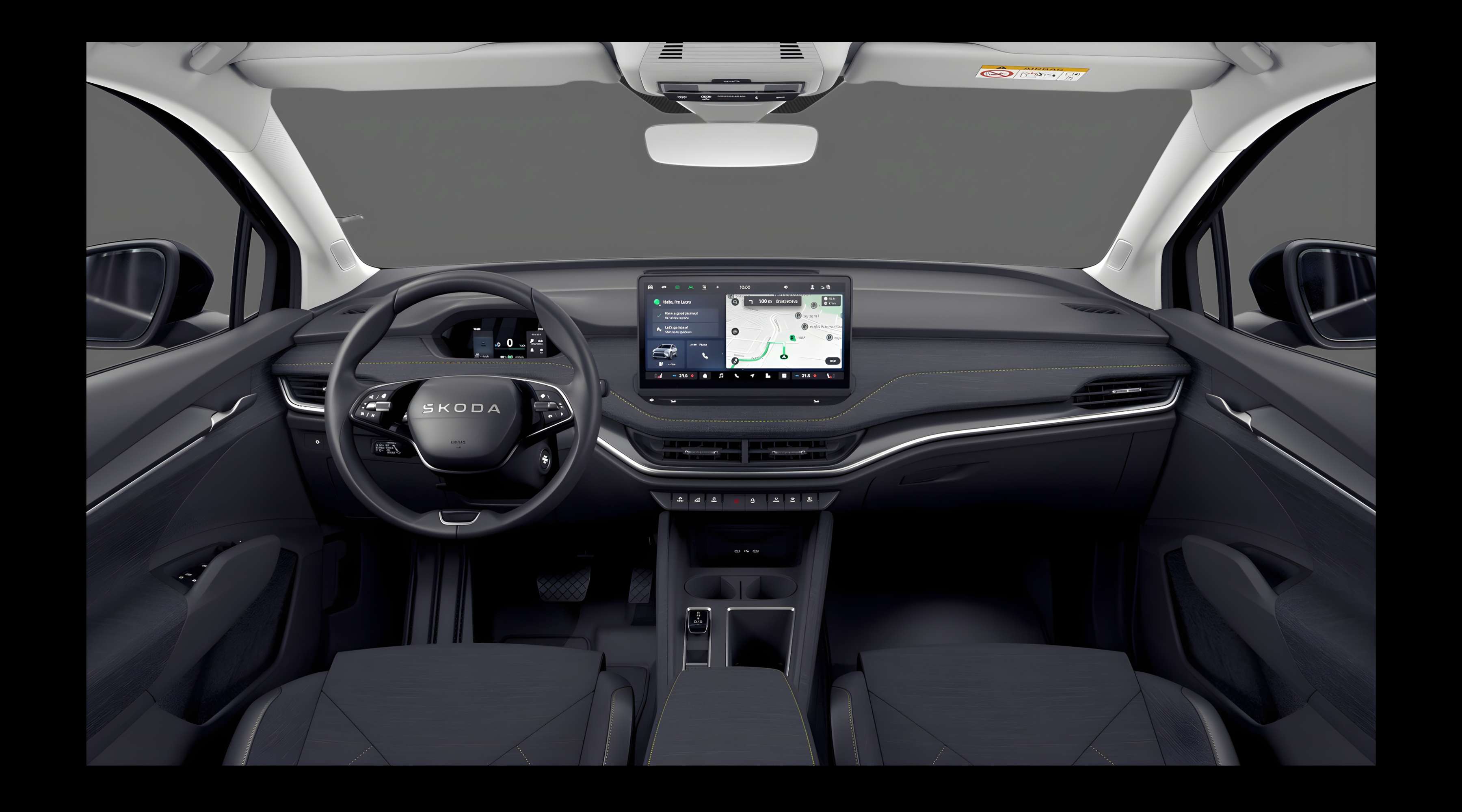 Armaturenbrett eines Skoda Elroq