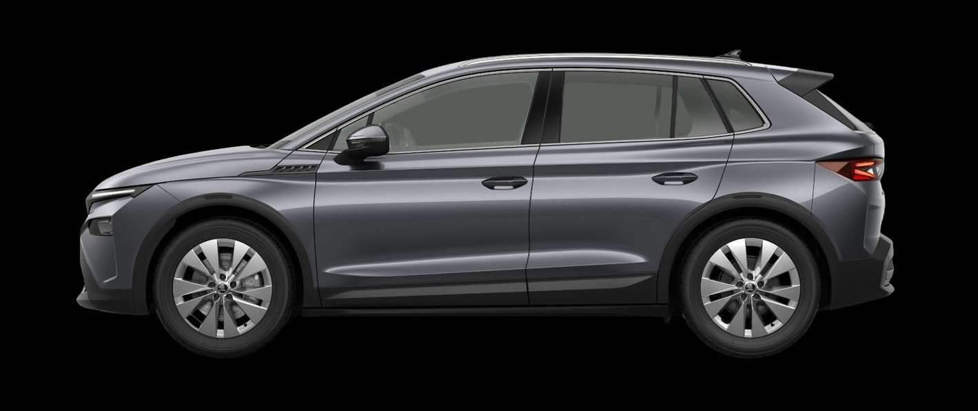 Seitenansicht eines Skoda Elroq