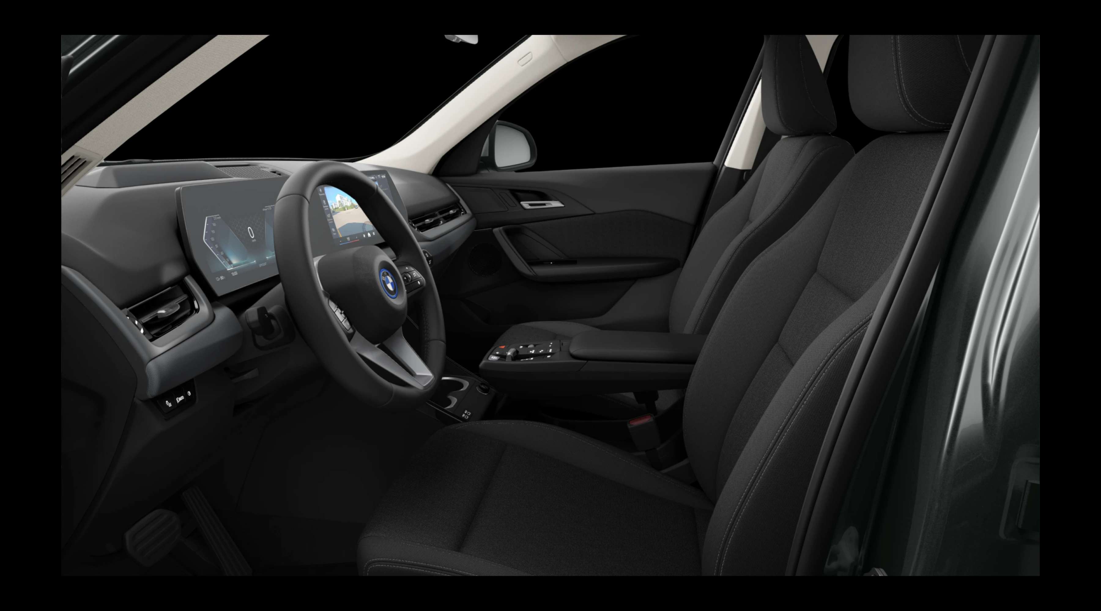 Vordersitze eines BMW iX1