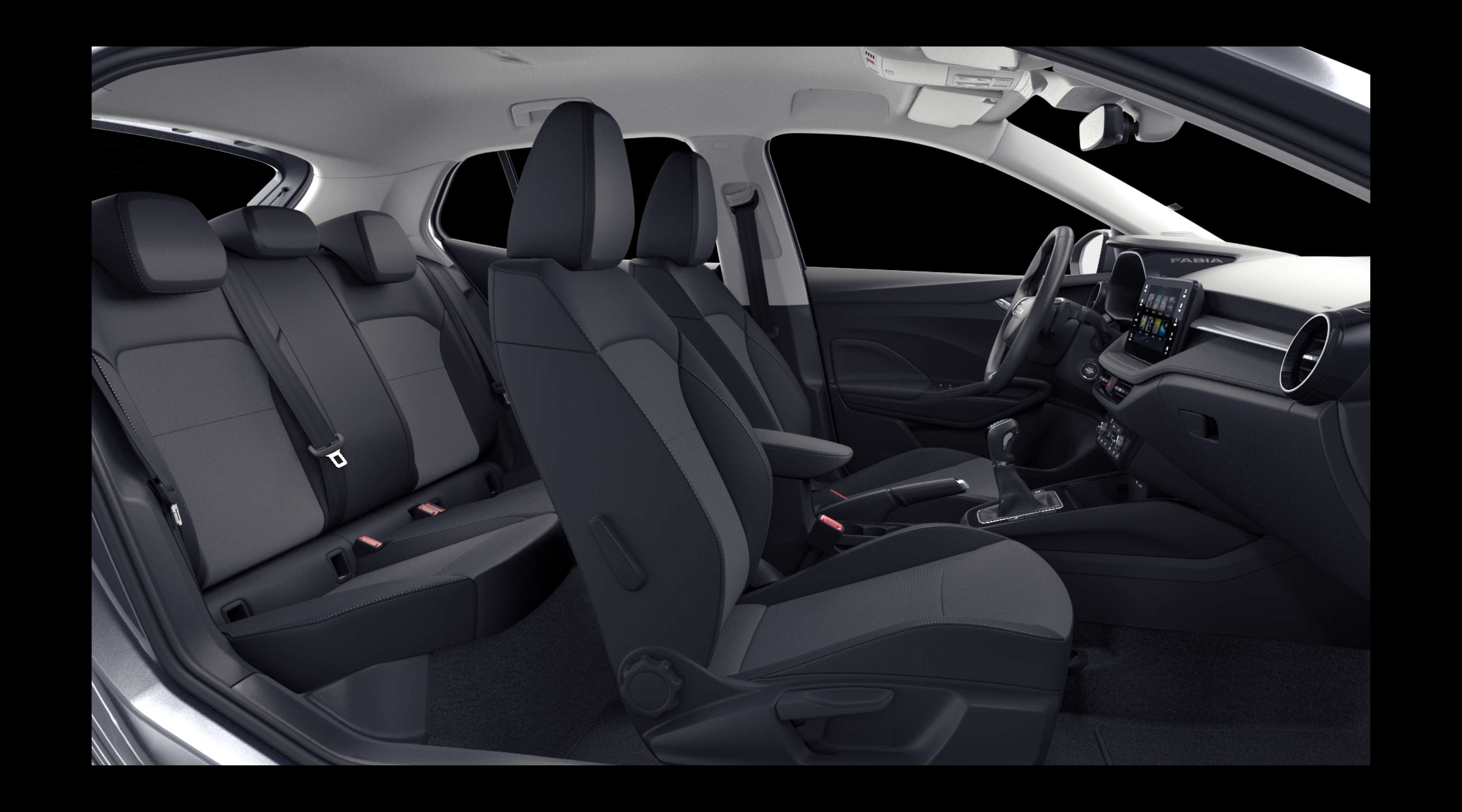 Vordersitze eines Skoda Fabia