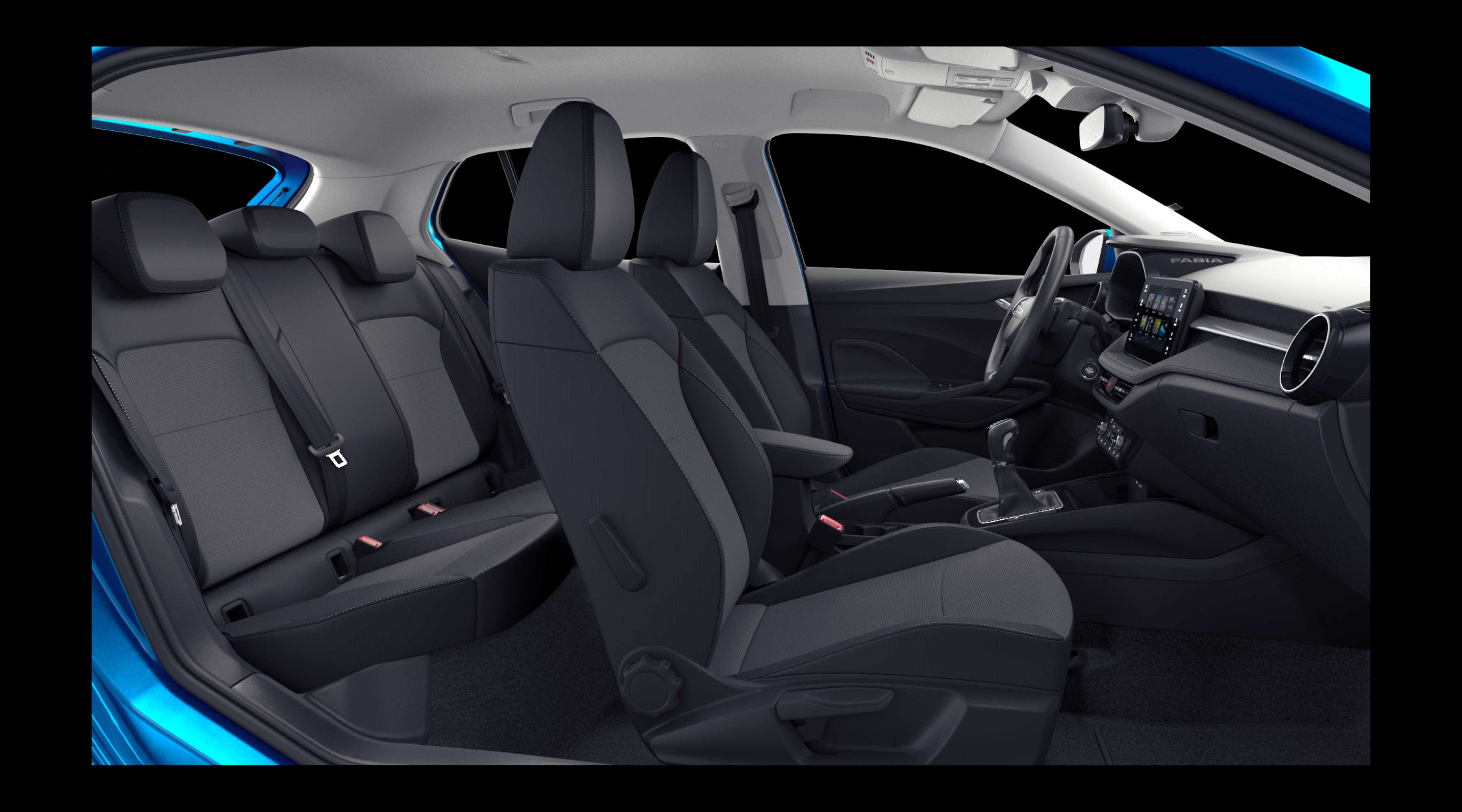 Vordersitze eines Skoda Fabia