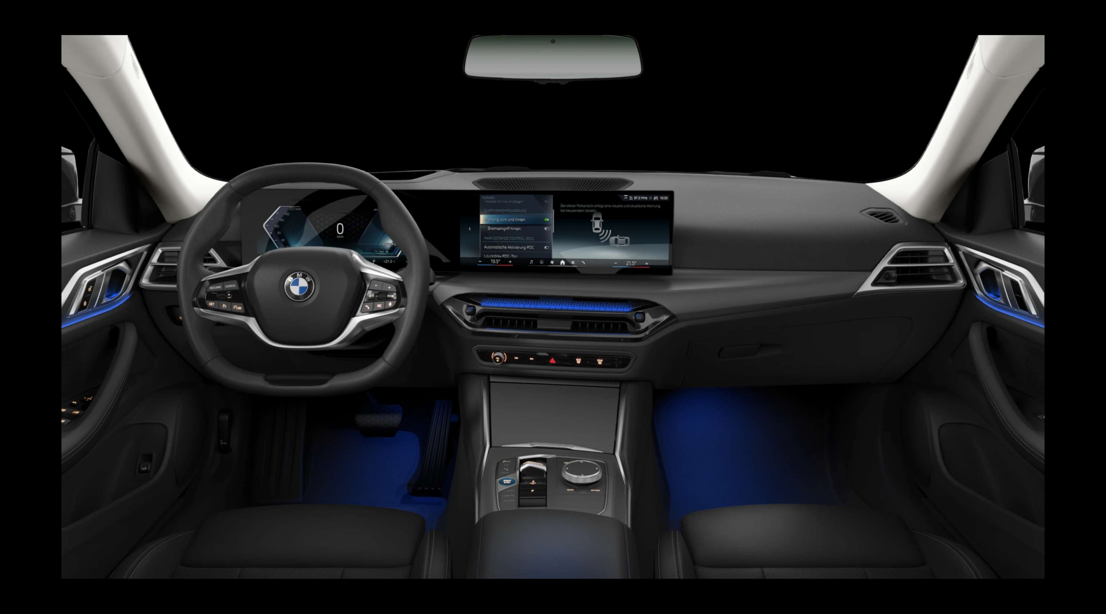 Armaturenbrett eines BMW i4